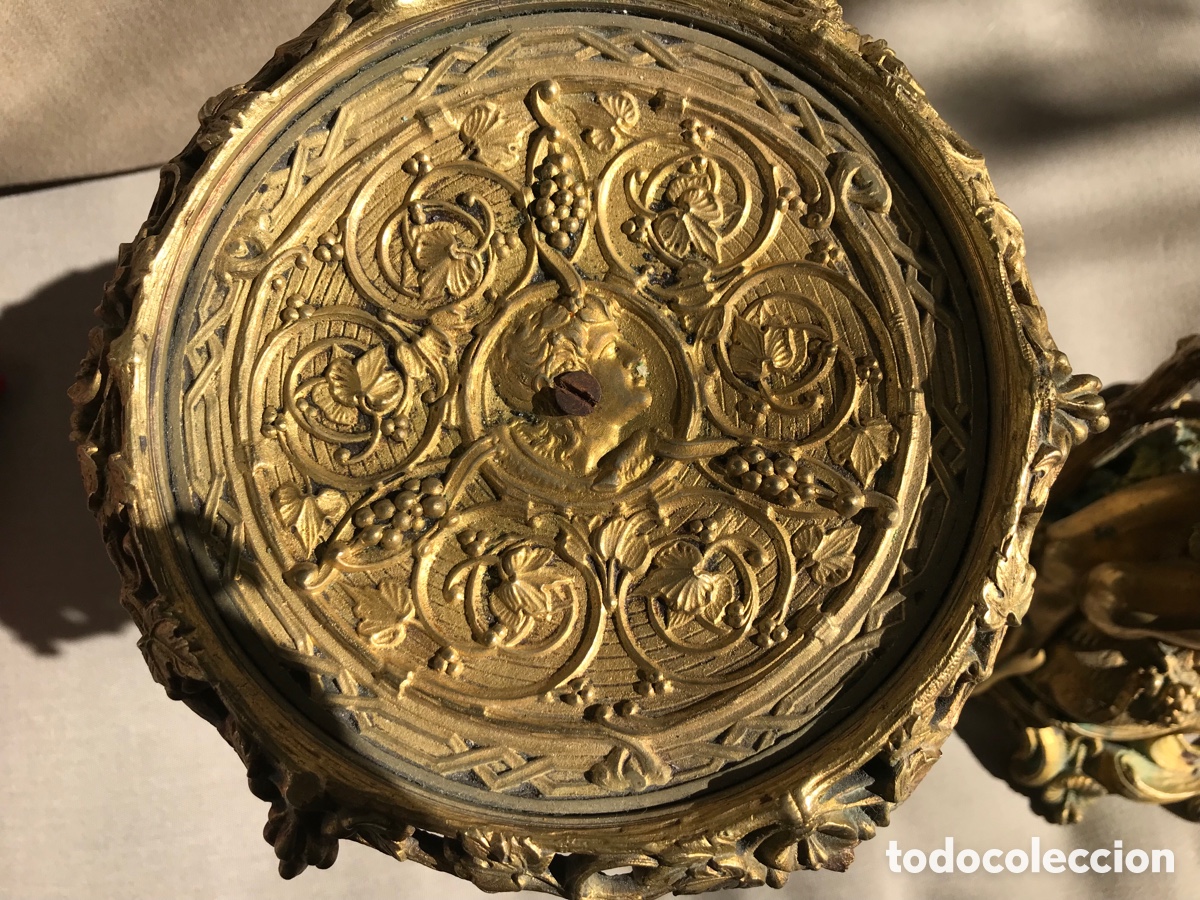 Antig&uuml;edades: Figuras bronce, centro de mesa - Foto 10