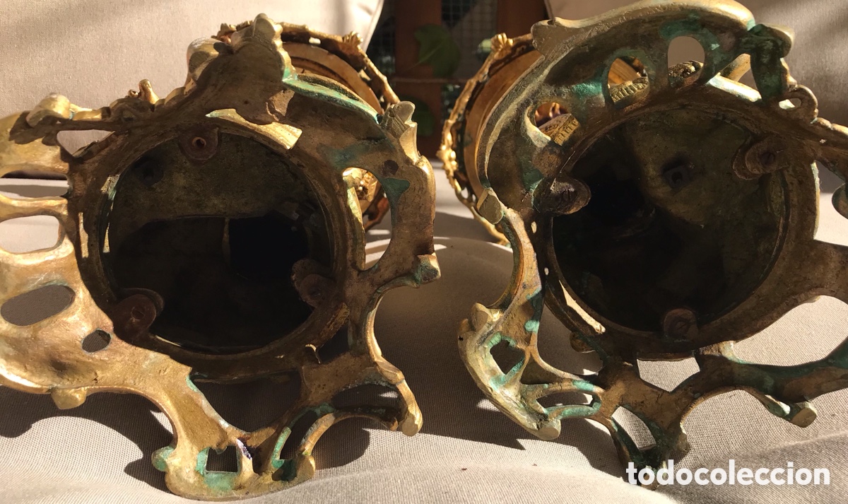 Antig&uuml;edades: Figuras bronce, centro de mesa - Foto 15