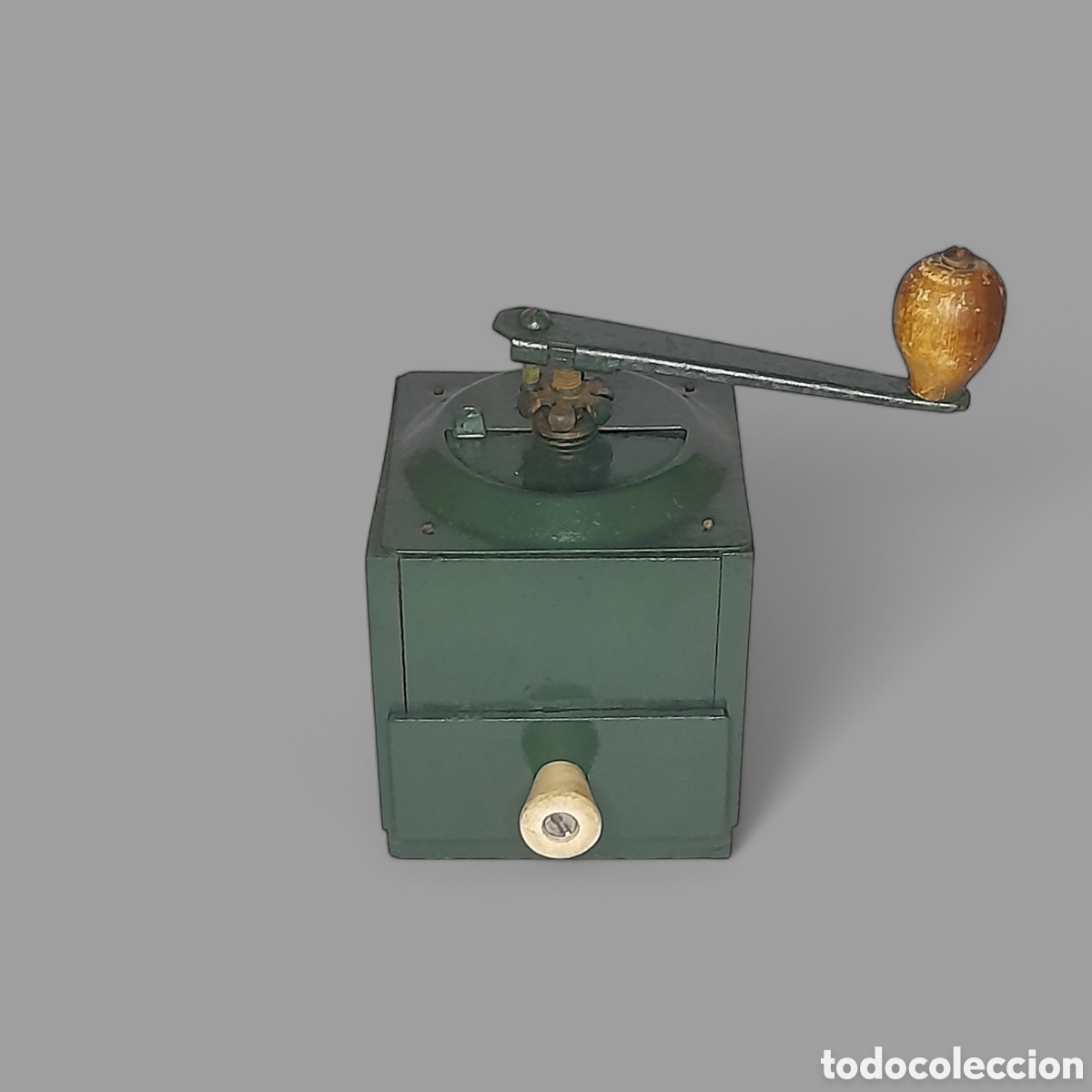Antig&uuml;edades: Antiguo molinillo de cafe. - Foto 4