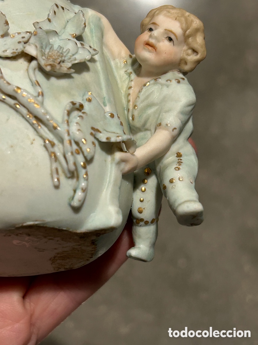 Antig&uuml;edades: Figura huevo con ni&ntilde;o. Numerad - Foto 10