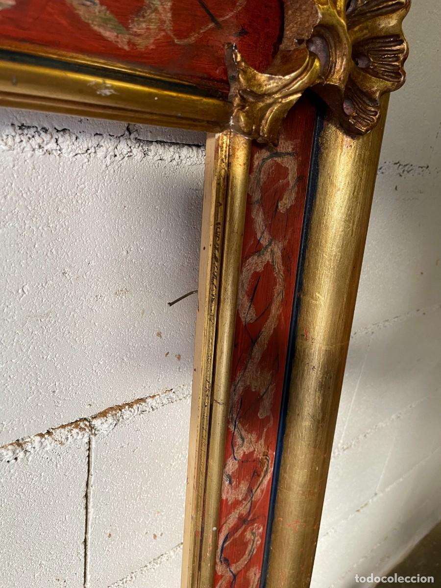 Antig&uuml;edades: marco madera maciza antiguo - Foto 8