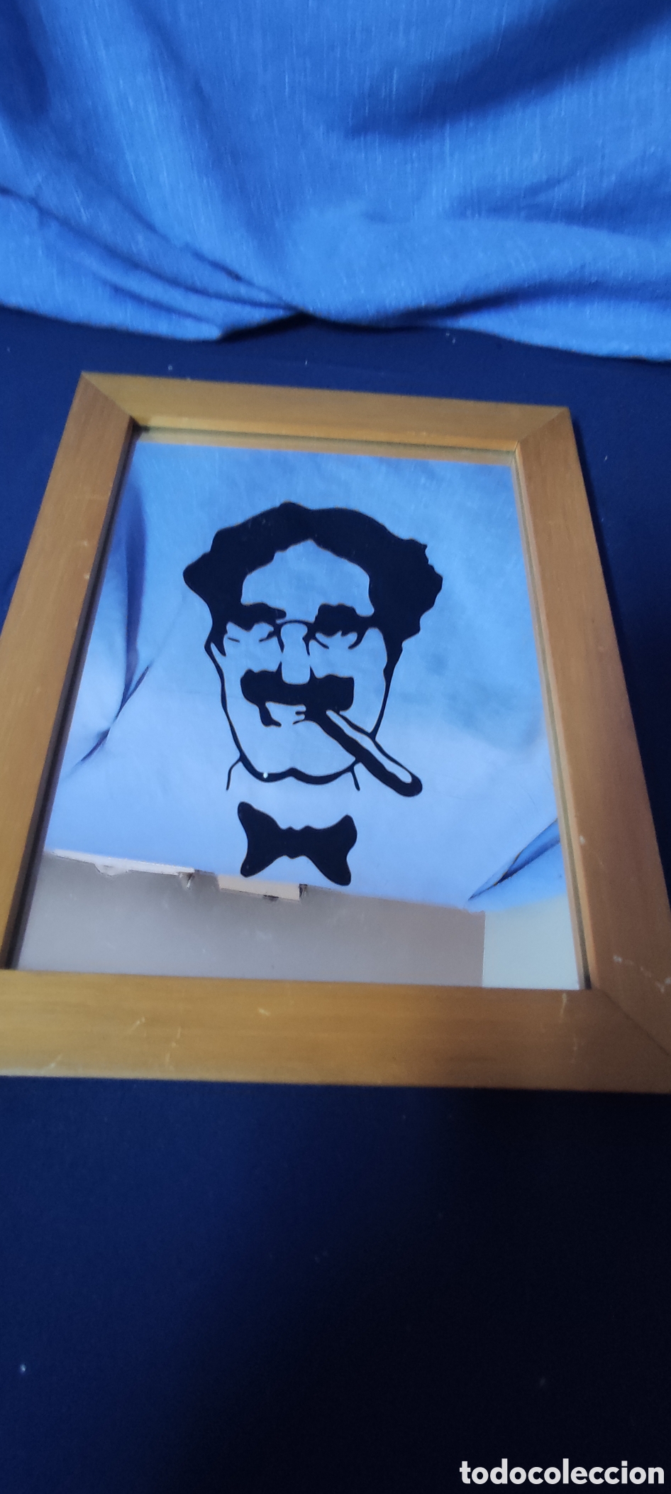 Antig&uuml;edades: Espejo / cuadro Groucho Marx - Foto 4