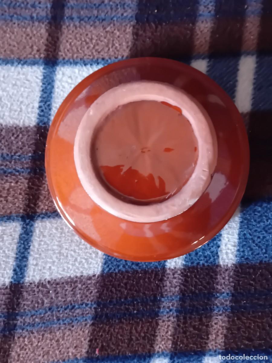 Antig&uuml;edades: Cazuela de barro cocido y vidriado con greca interior - Foto 5
