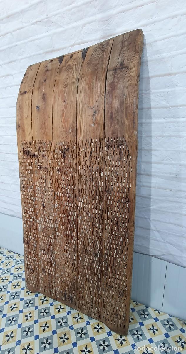 Antig&uuml;edades: Trillo de madera con pernales - Foto 4