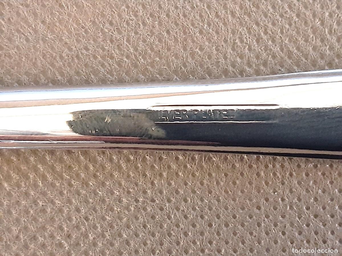 Antig&uuml;edades: CUBIERTOS ENSALADERA SILVER PLATED - Foto 11