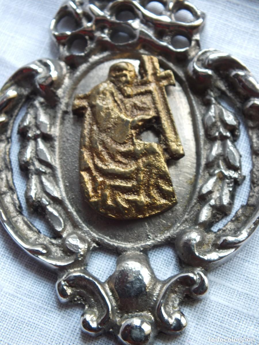 Antig&uuml;edades: MEDALLA MEDALLON CON CORDON JESUS DEL GRAN PODER - Foto 4