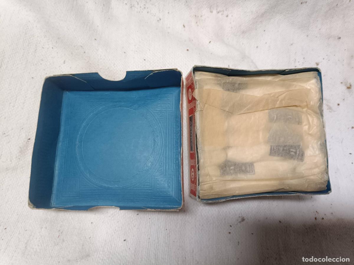 Antig&uuml;edades: Caja de Hilo blanco para bordar. Dollfus-Mieg DMC - Foto 6