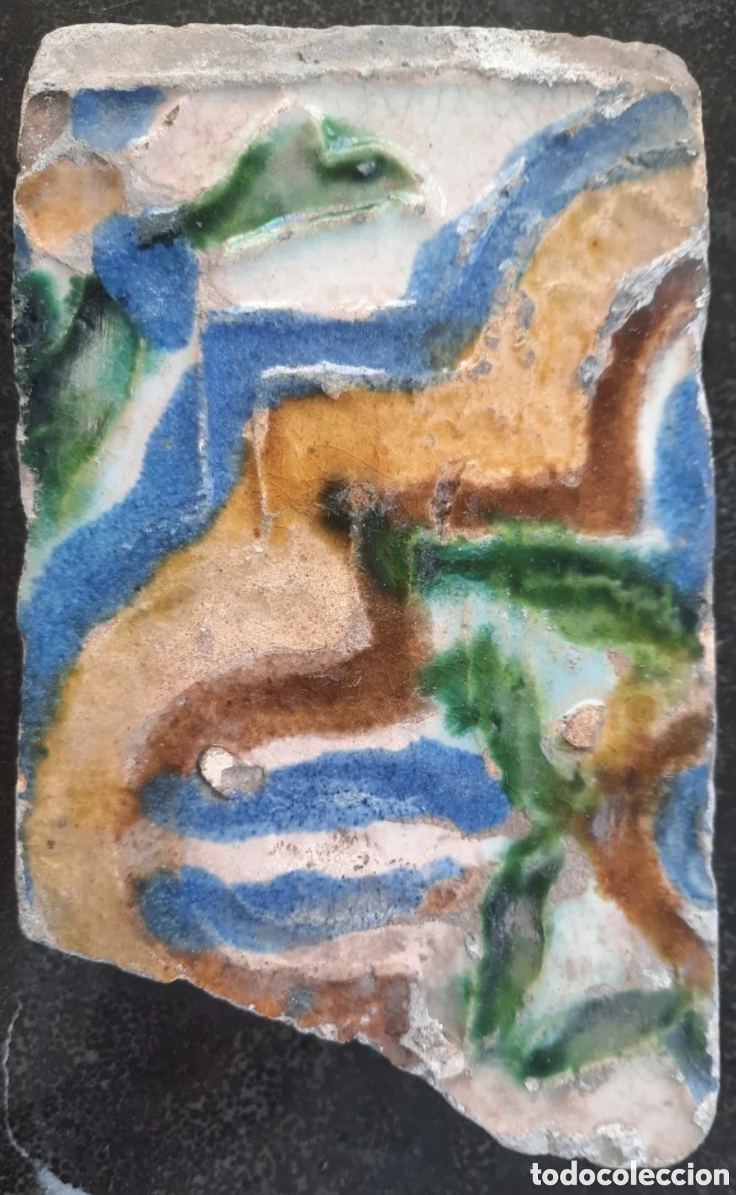 Antig&uuml;edades: AZULEJO MUDEJAR SIGLO XVI - Foto 1