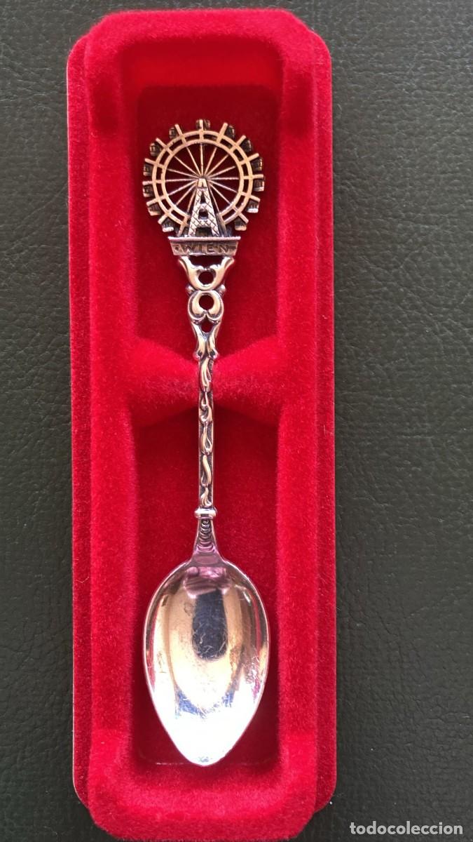 Antig&uuml;edades: CUCHARILLA PLATA CON CONTRASTE - Foto 2