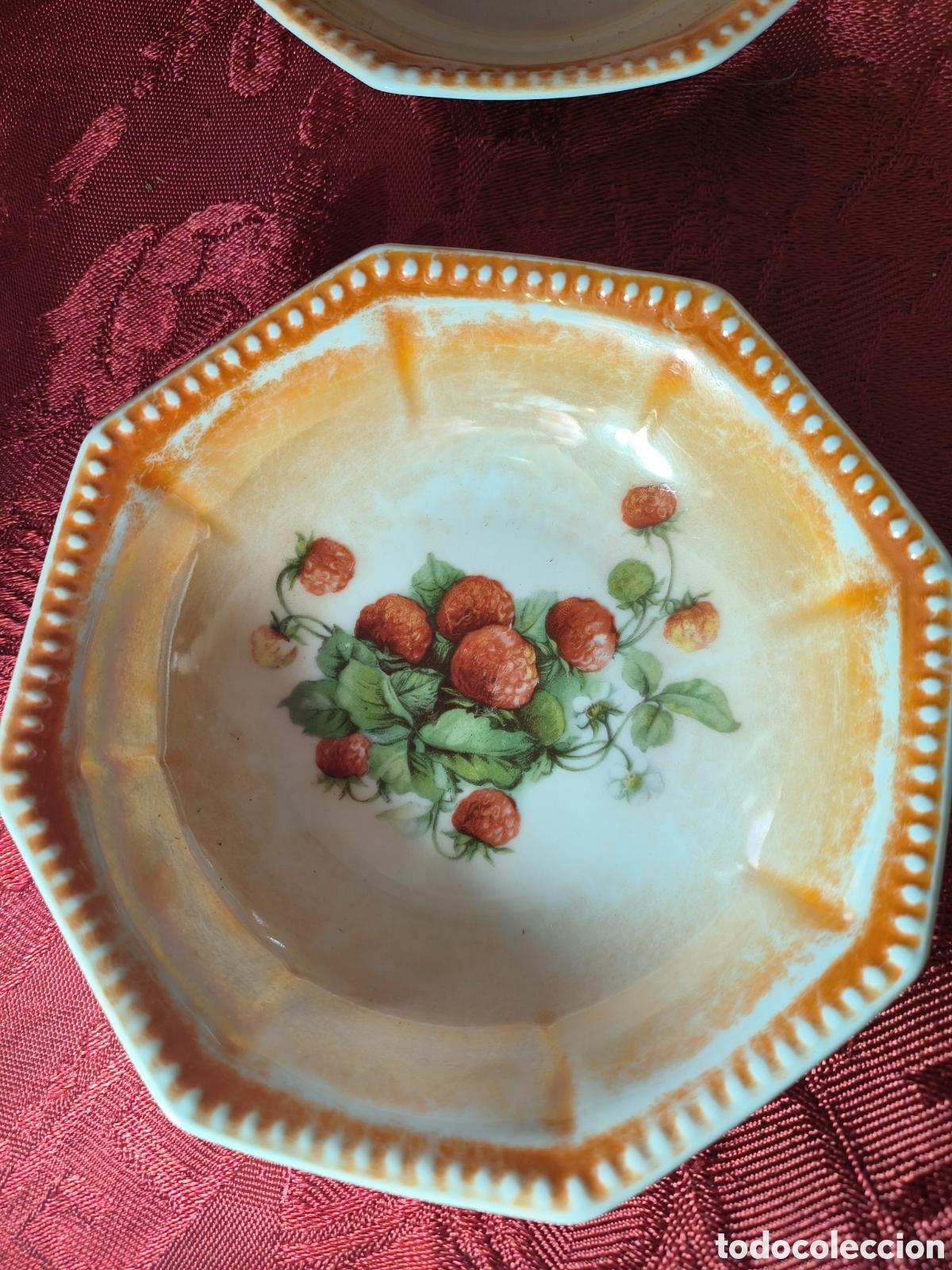Antig&uuml;edades: Porcelana nacarada S.XIX - Foto 2