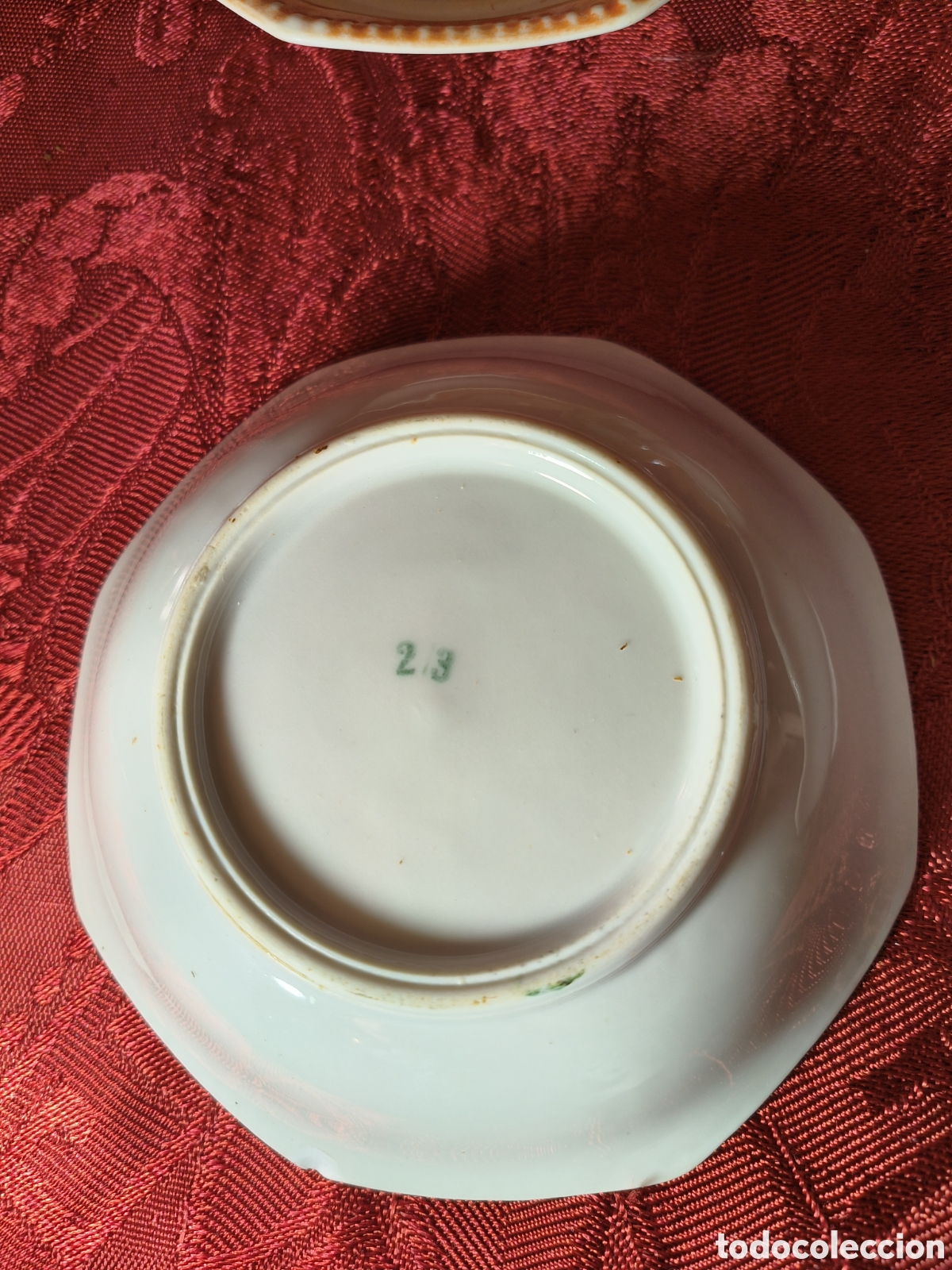 Antig&uuml;edades: Porcelana nacarada S.XIX - Foto 3