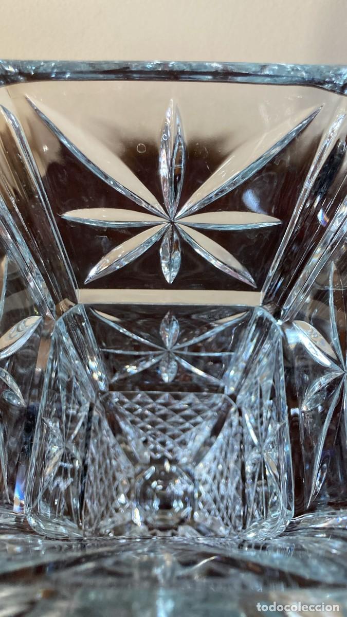 Antig&uuml;edades: JARRON CRISTAL TALLADO - Foto 4
