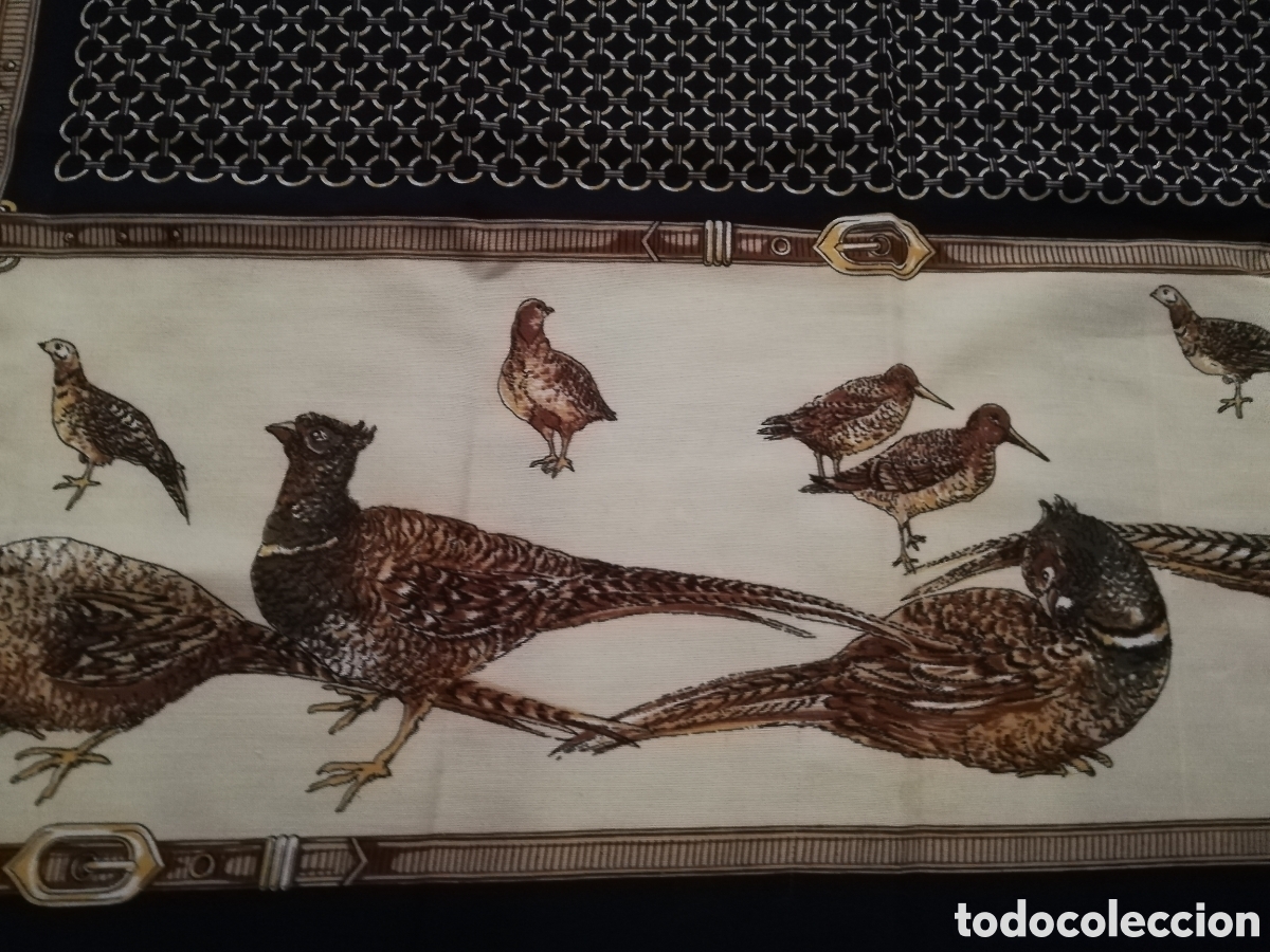 Antig&uuml;edades: VINTAGE, PA&Ntilde;UELO, MANTON. FAISANES. - Foto 6