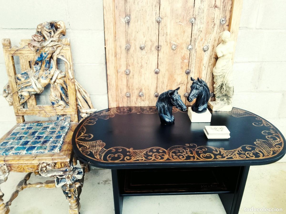 Antig&uuml;edades: Mesa de centro &uacute;nica - Foto 11