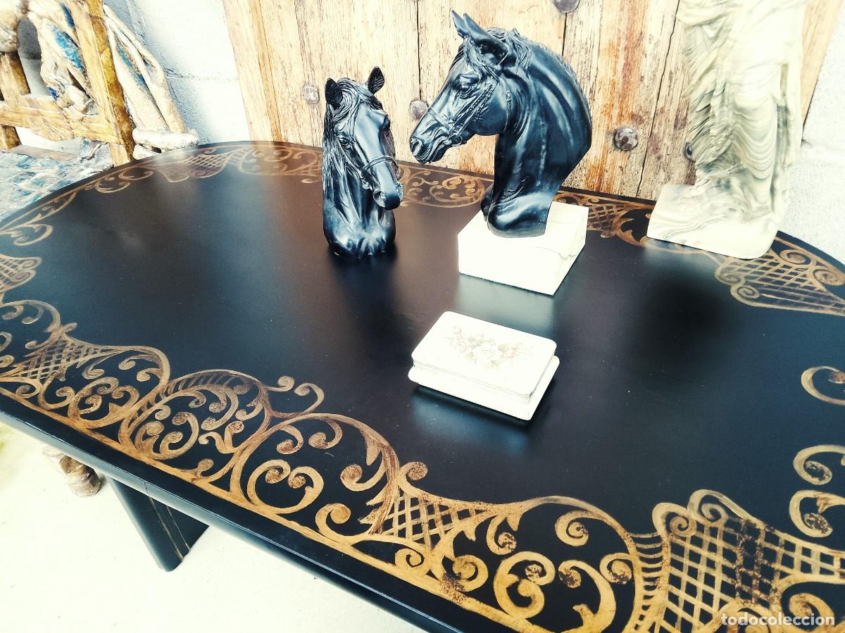Antig&uuml;edades: Mesa de centro &uacute;nica - Foto 12