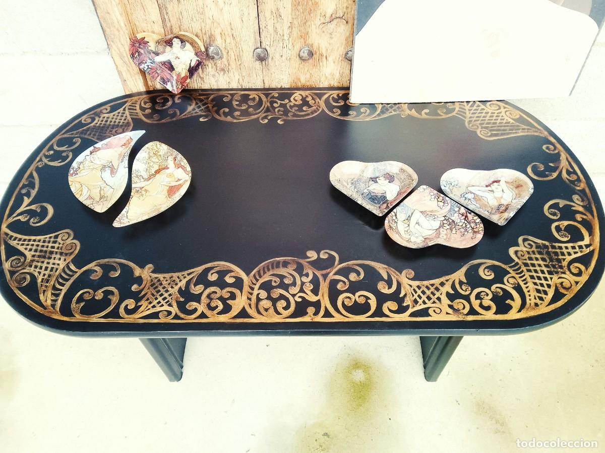 Antig&uuml;edades: Mesa de centro &uacute;nica - Foto 13