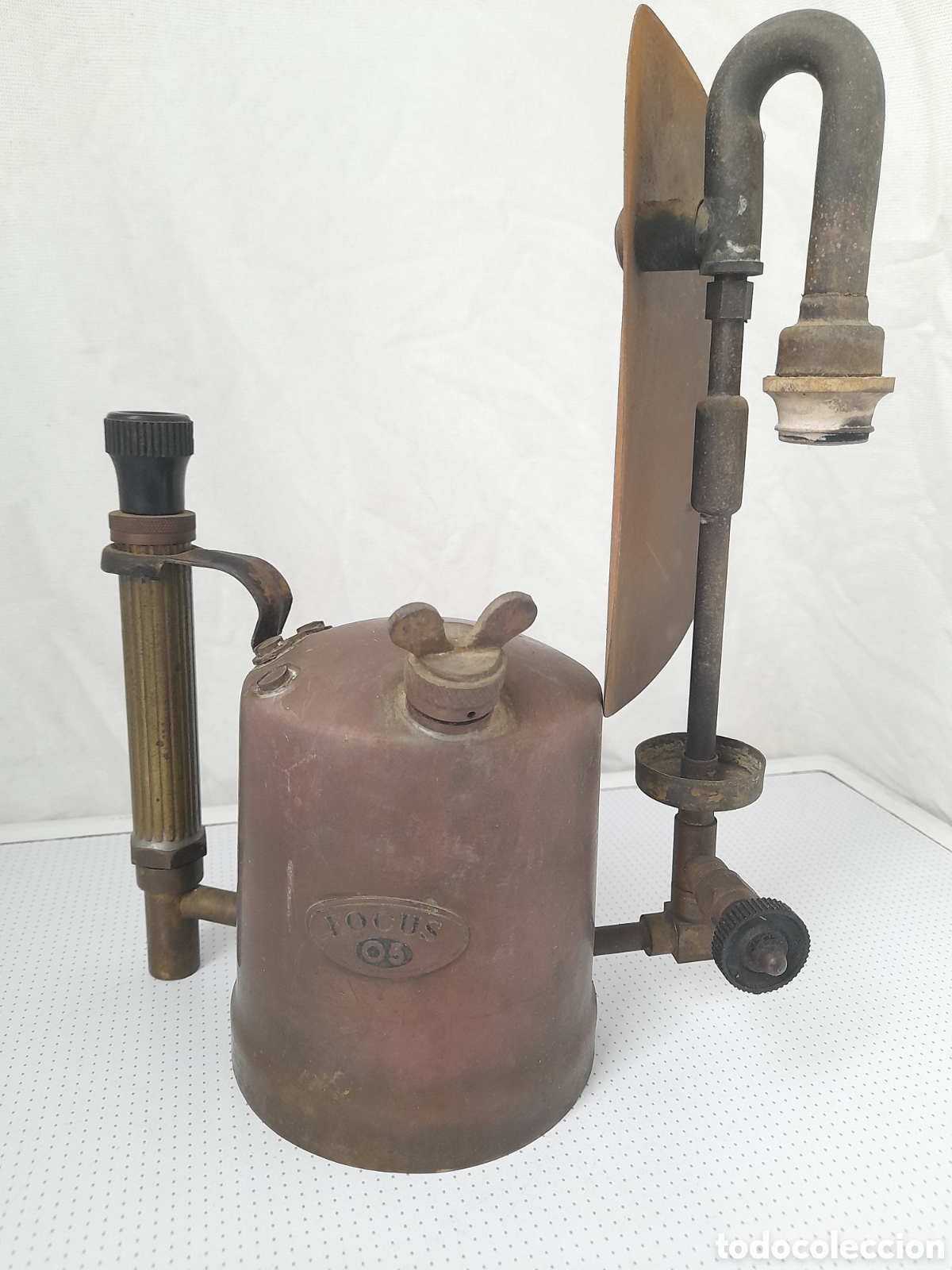 Antig&uuml;edades: QUINQUE CANDIL SOLETE FOCUS - Foto 2