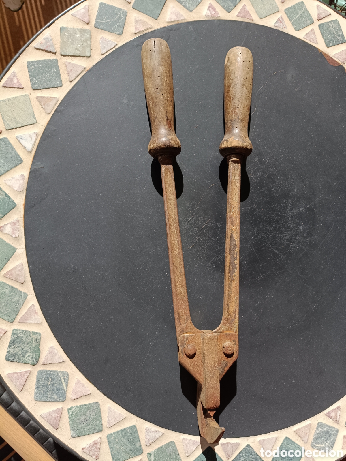 Antig&uuml;edades: Antigua y original corta alambrada - Foto 10