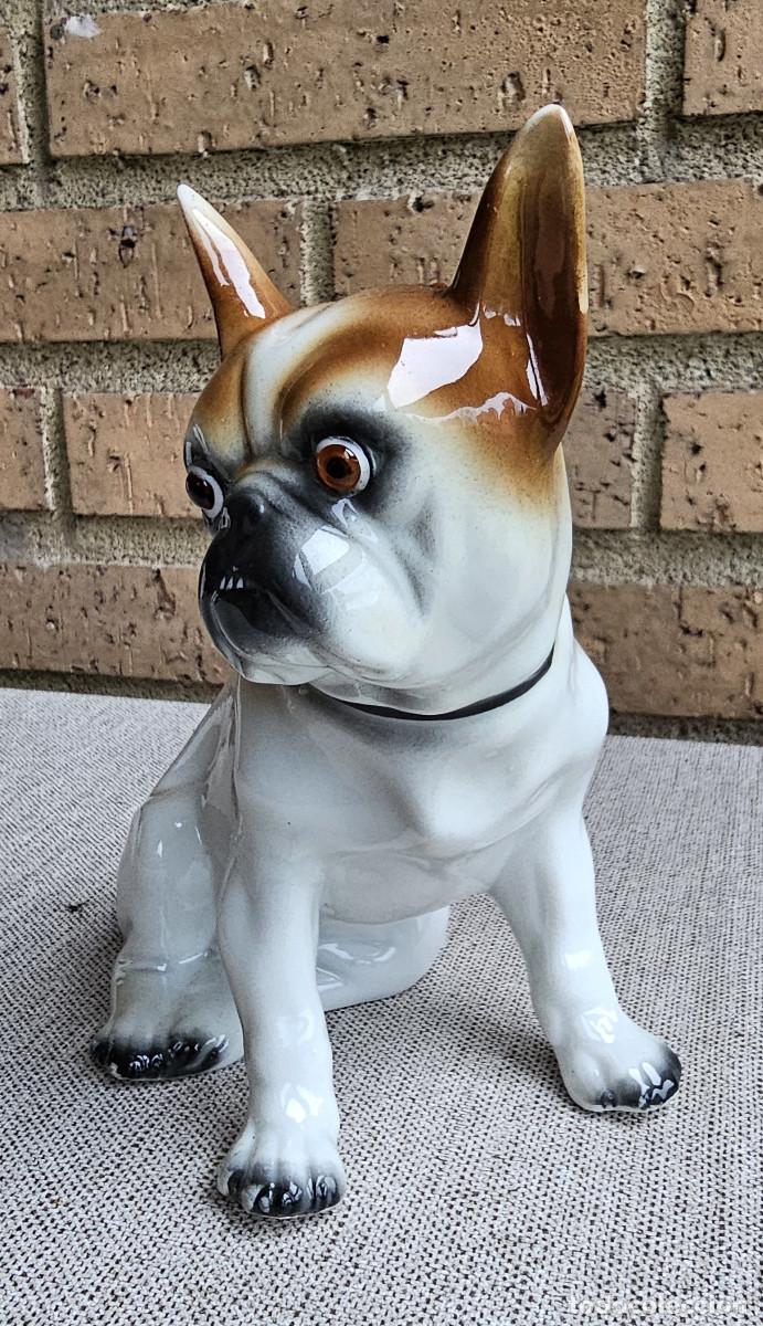 Antig&uuml;edades: LAMPARA DE PERFUME, BULLDOG FRANCES - Foto 4