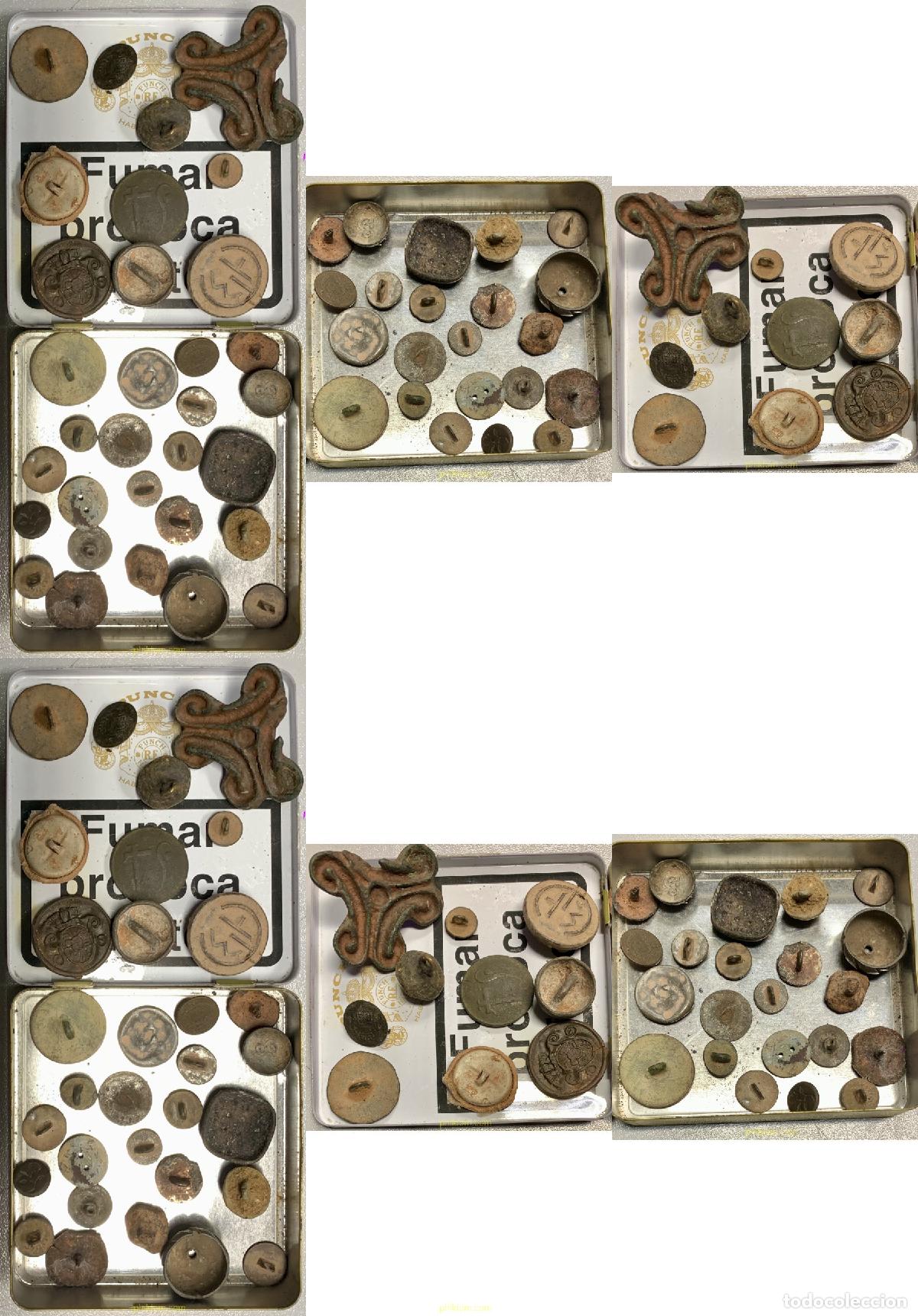 Antig&uuml;edades: LOTE DE BOTONES ANTIGUOS. - Foto 1