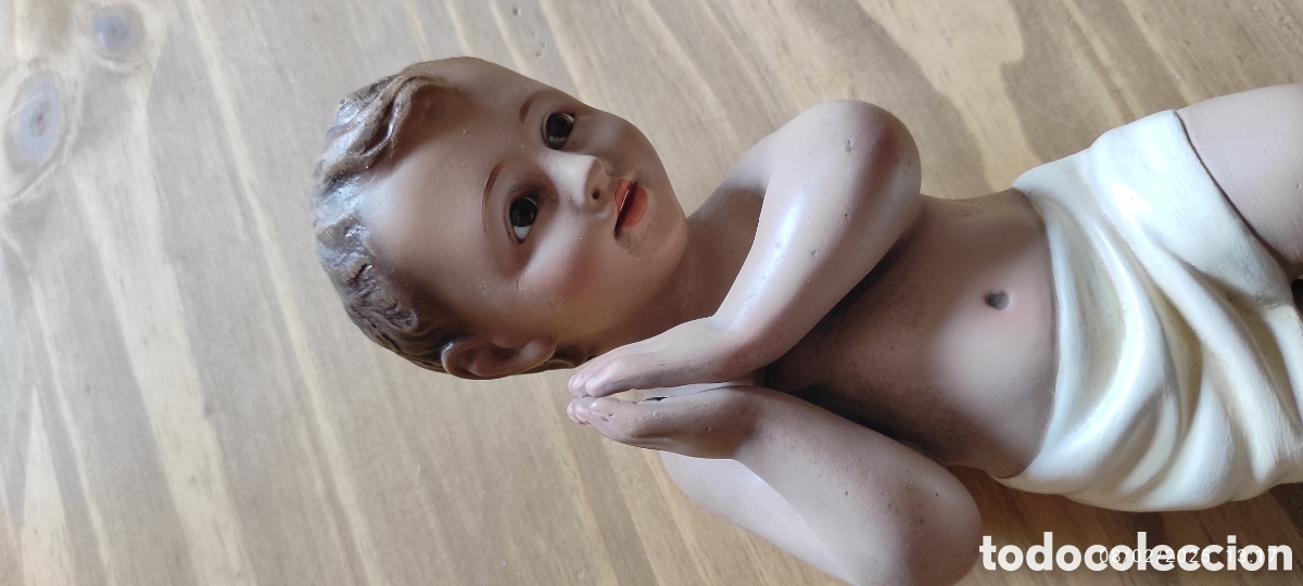 Antig&uuml;edades: Ni&ntilde;o Jes&uacute;s Olot. Bendecible e indungenciable. - Foto 4