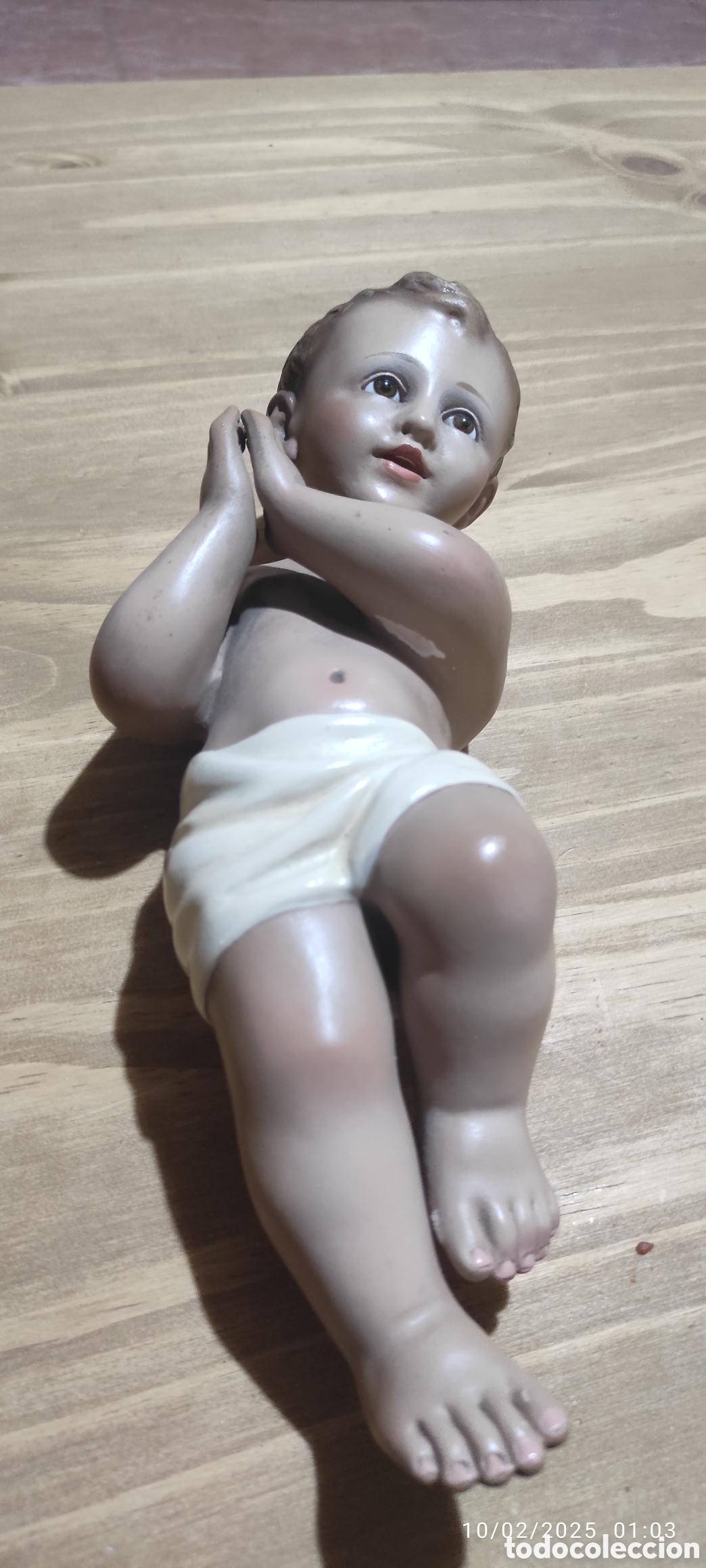 Antig&uuml;edades: Ni&ntilde;o Jes&uacute;s Olot. Bendecible e indungenciable. - Foto 17