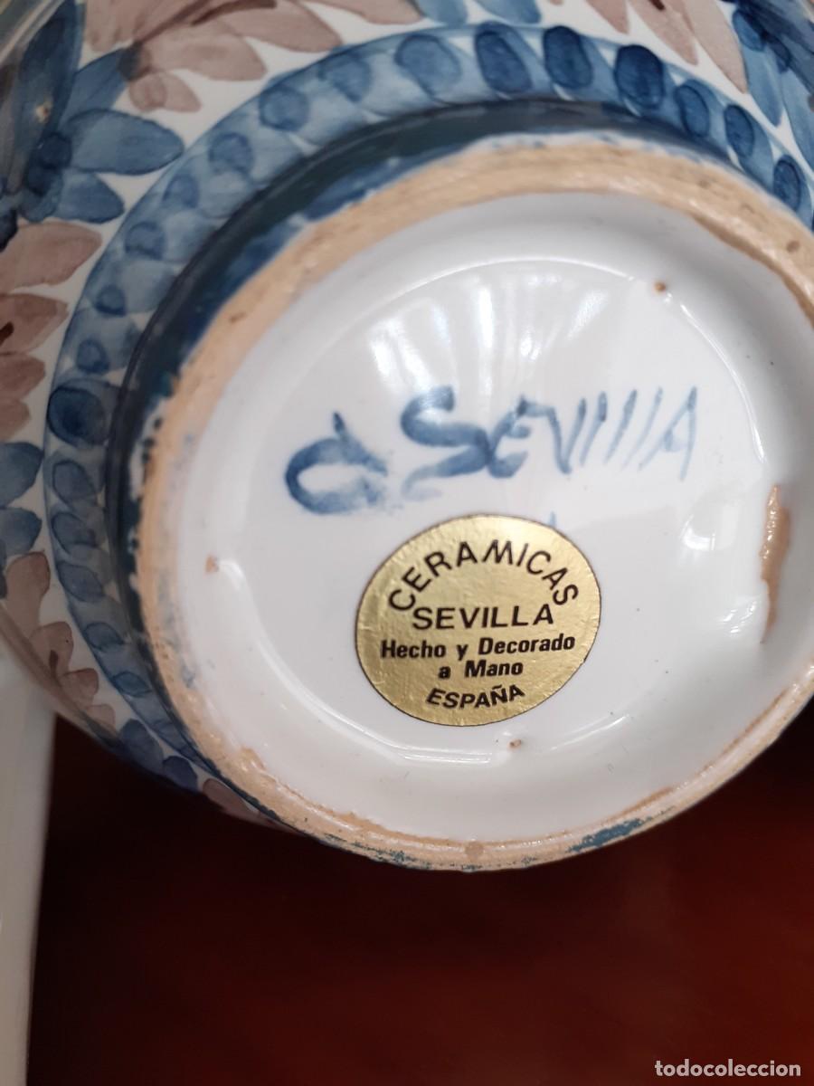Antig&uuml;edades: Jarr&oacute;n cer&aacute;mica Sevilla - Foto 3