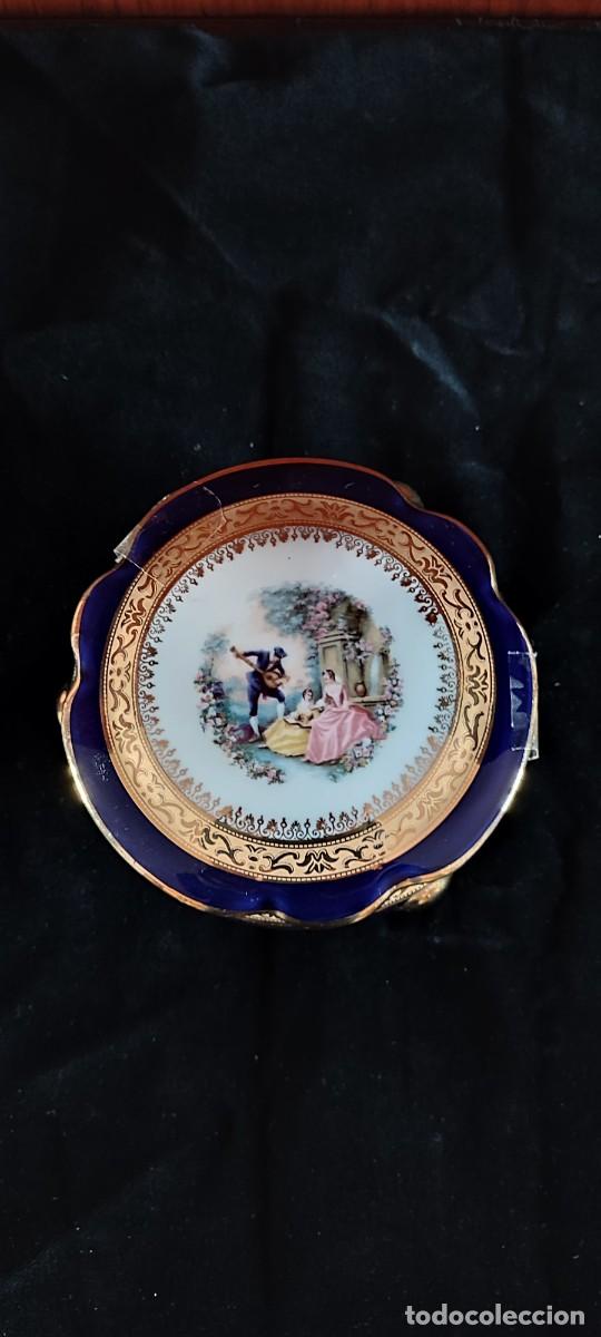 Antig&uuml;edades: Joyero de porcelana Limoges - Foto 1