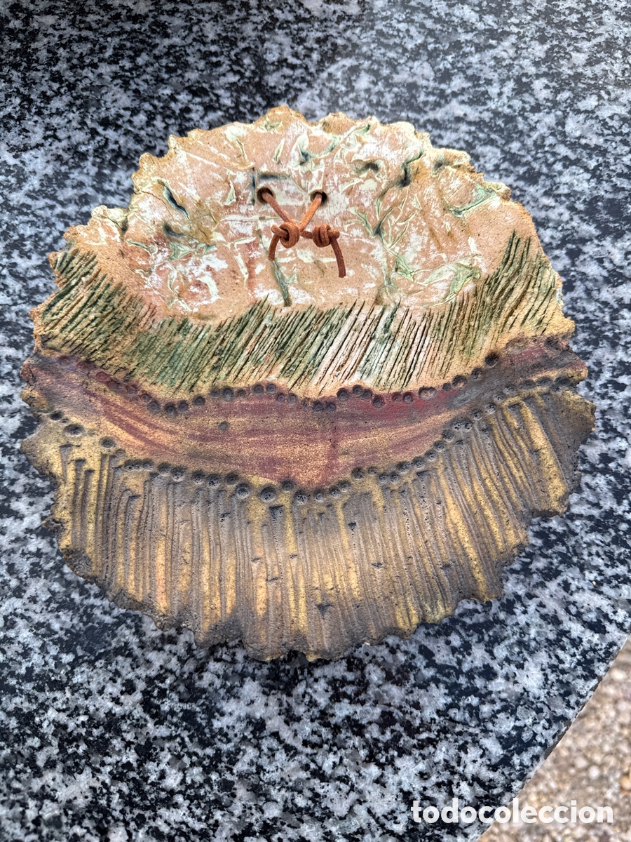 Antig&uuml;edades: Plato de barro antiguo - Foto 1