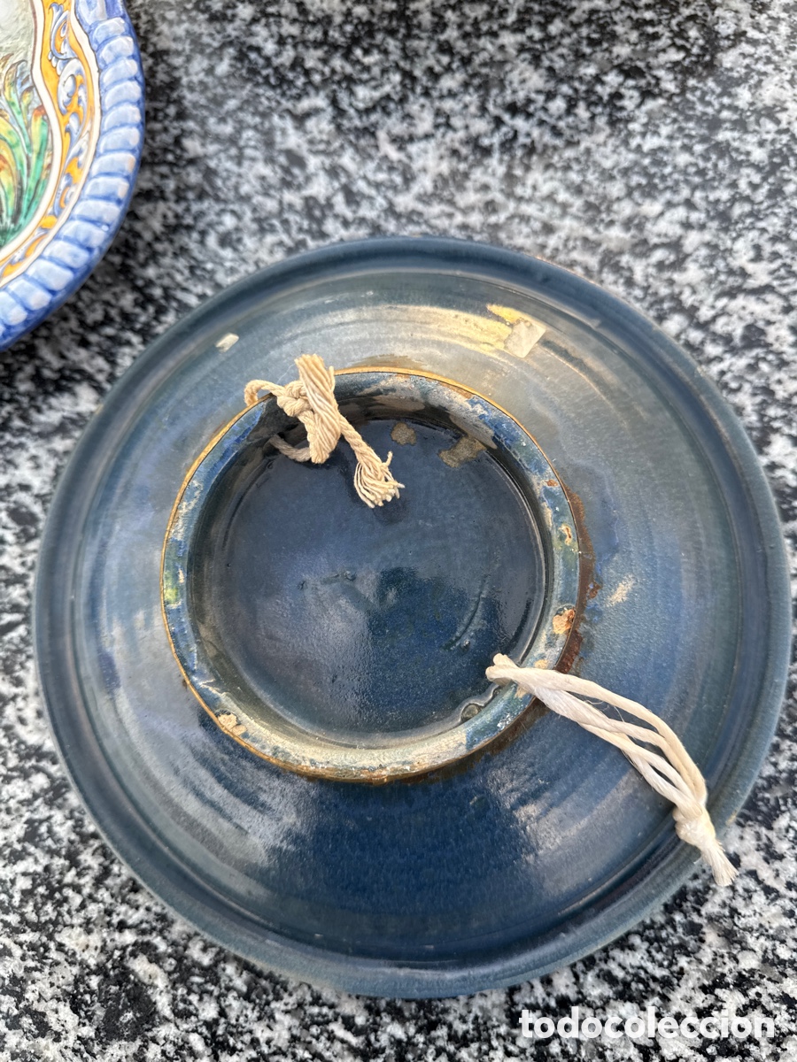 Antig&uuml;edades: Plato de cer&aacute;mica antiguo - Foto 2