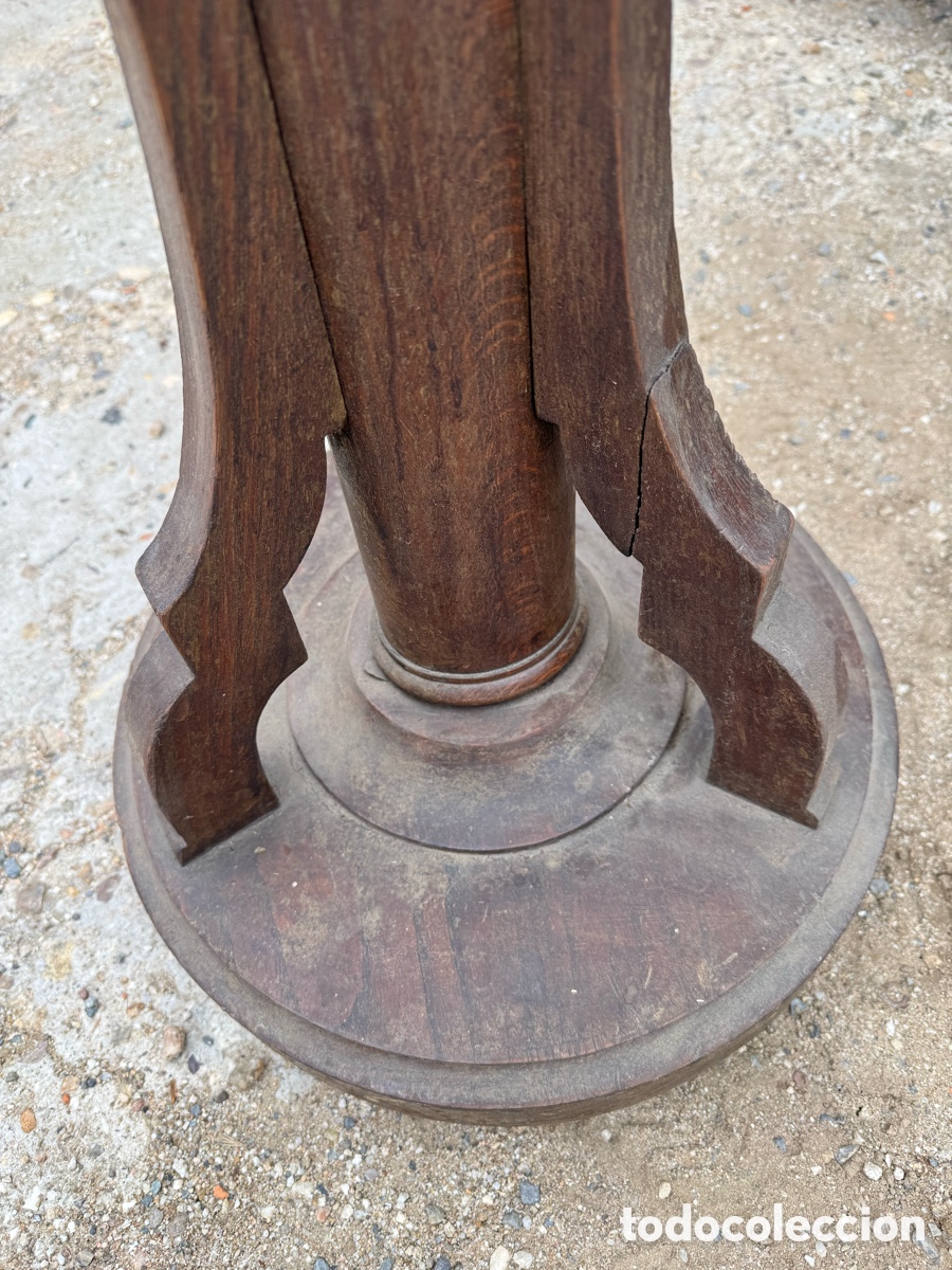 Antig&uuml;edades: Bonito perchero de madera - Foto 5
