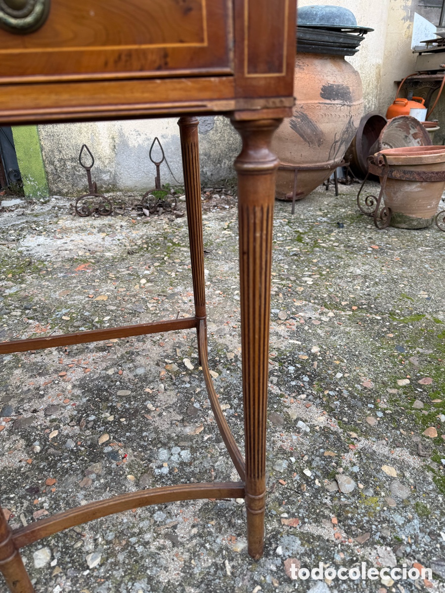 Antig&uuml;edades: Consola inglesa en madera - Foto 6