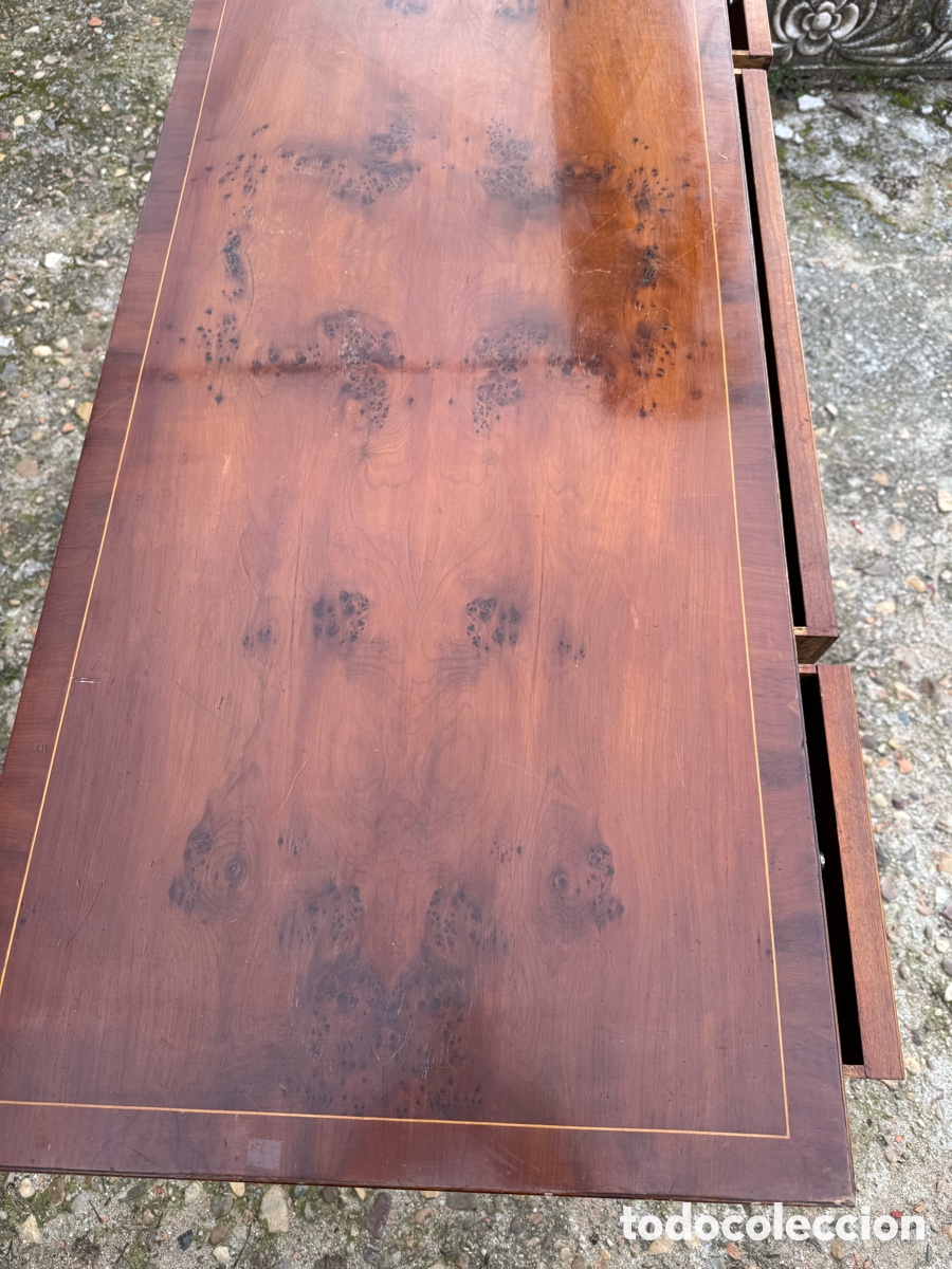 Antig&uuml;edades: Consola inglesa en madera - Foto 11