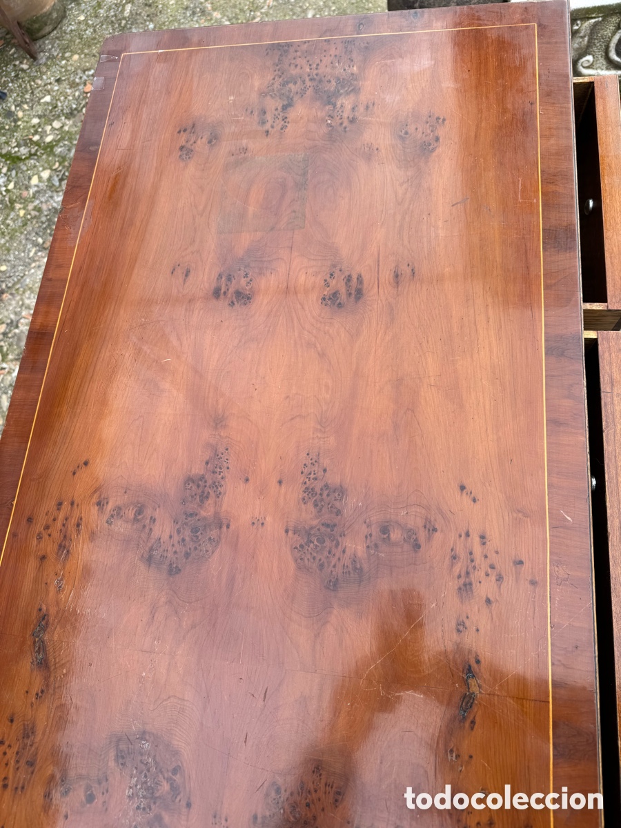 Antig&uuml;edades: Consola inglesa en madera - Foto 13