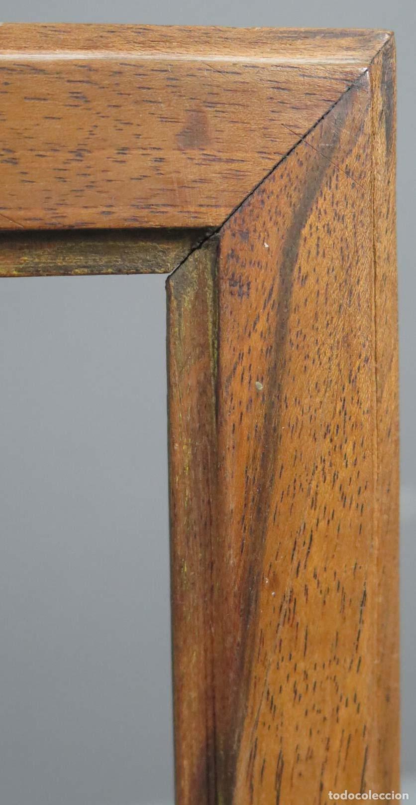 Antig&uuml;edades: MARCO. NOGAL. SIGLO XIX - Foto 2