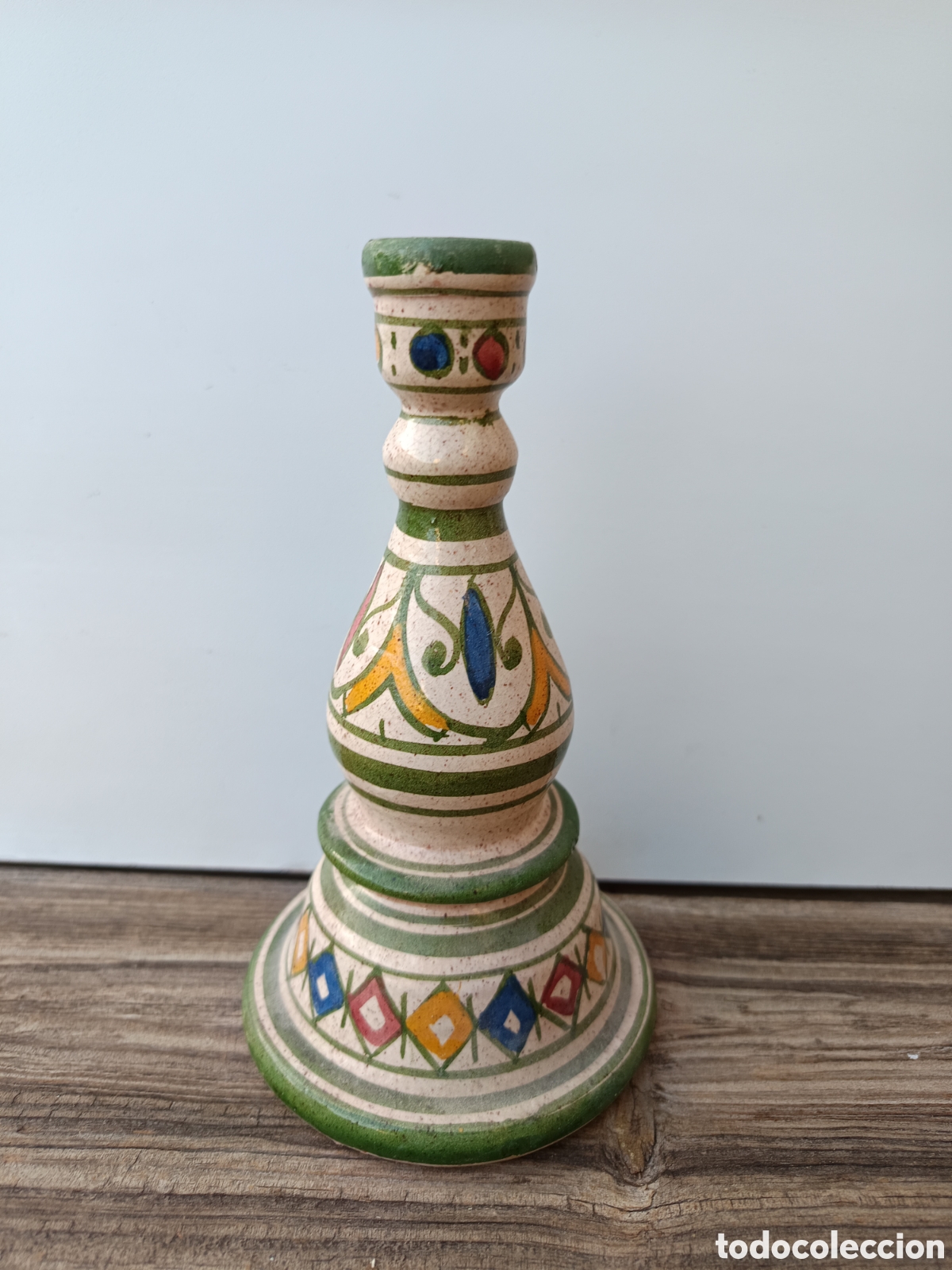 Antig&uuml;edades: Pieza quemador Marruecos Safi terracota ceramica