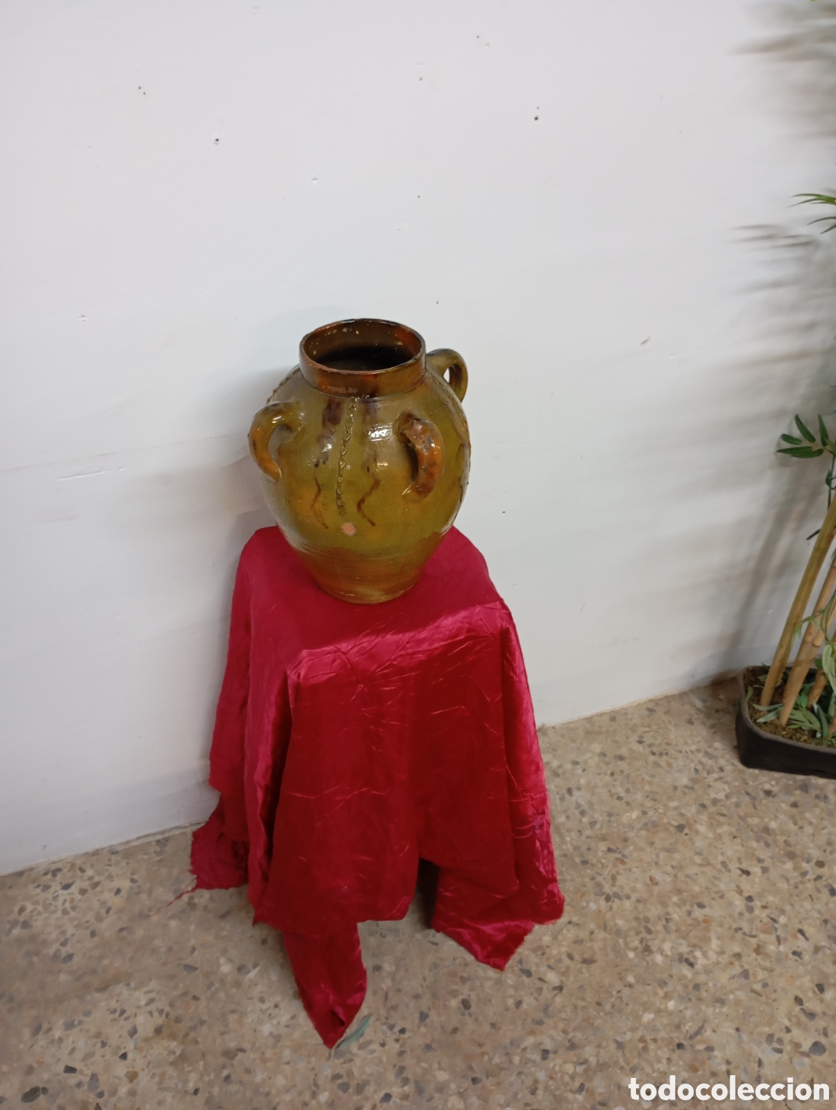 Antig&uuml;edades: OLLA COFRADIA 3 ASAS VERTR - Foto 2