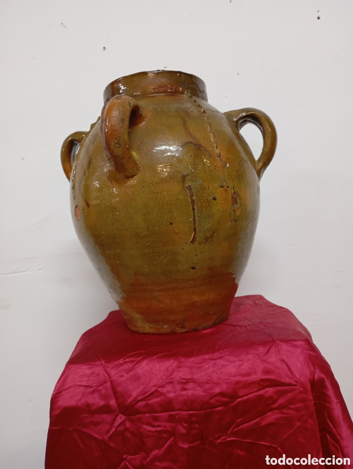 Antig&uuml;edades: OLLA COFRADIA 3 ASAS VERTR - Foto 4