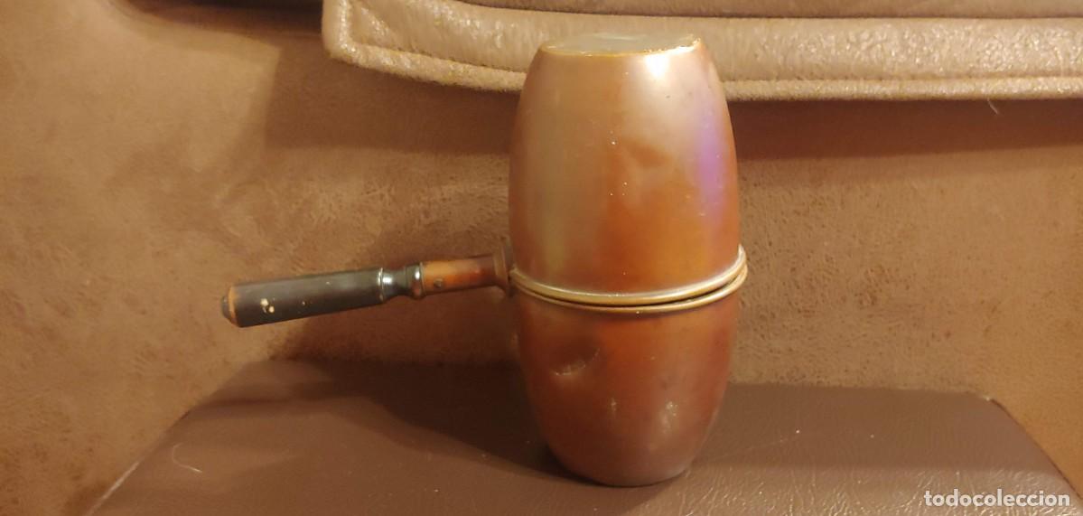 Antig&uuml;edades: ANTIGUA Y CURIOSA CAFETERA ,DE COBRE. - Foto 2