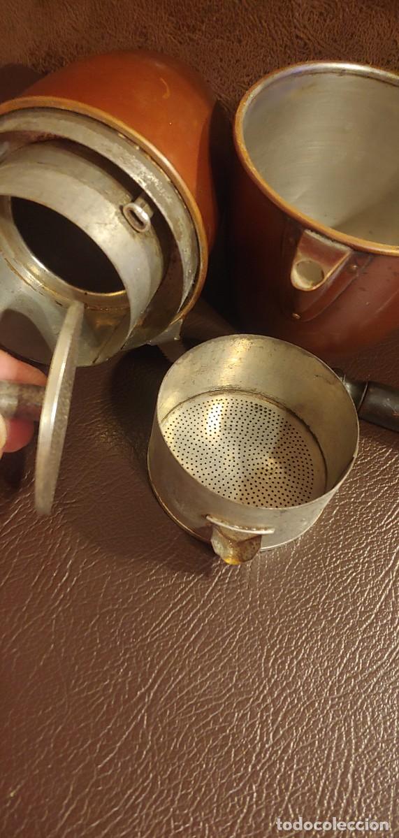 Antig&uuml;edades: ANTIGUA Y CURIOSA CAFETERA ,DE COBRE. - Foto 5