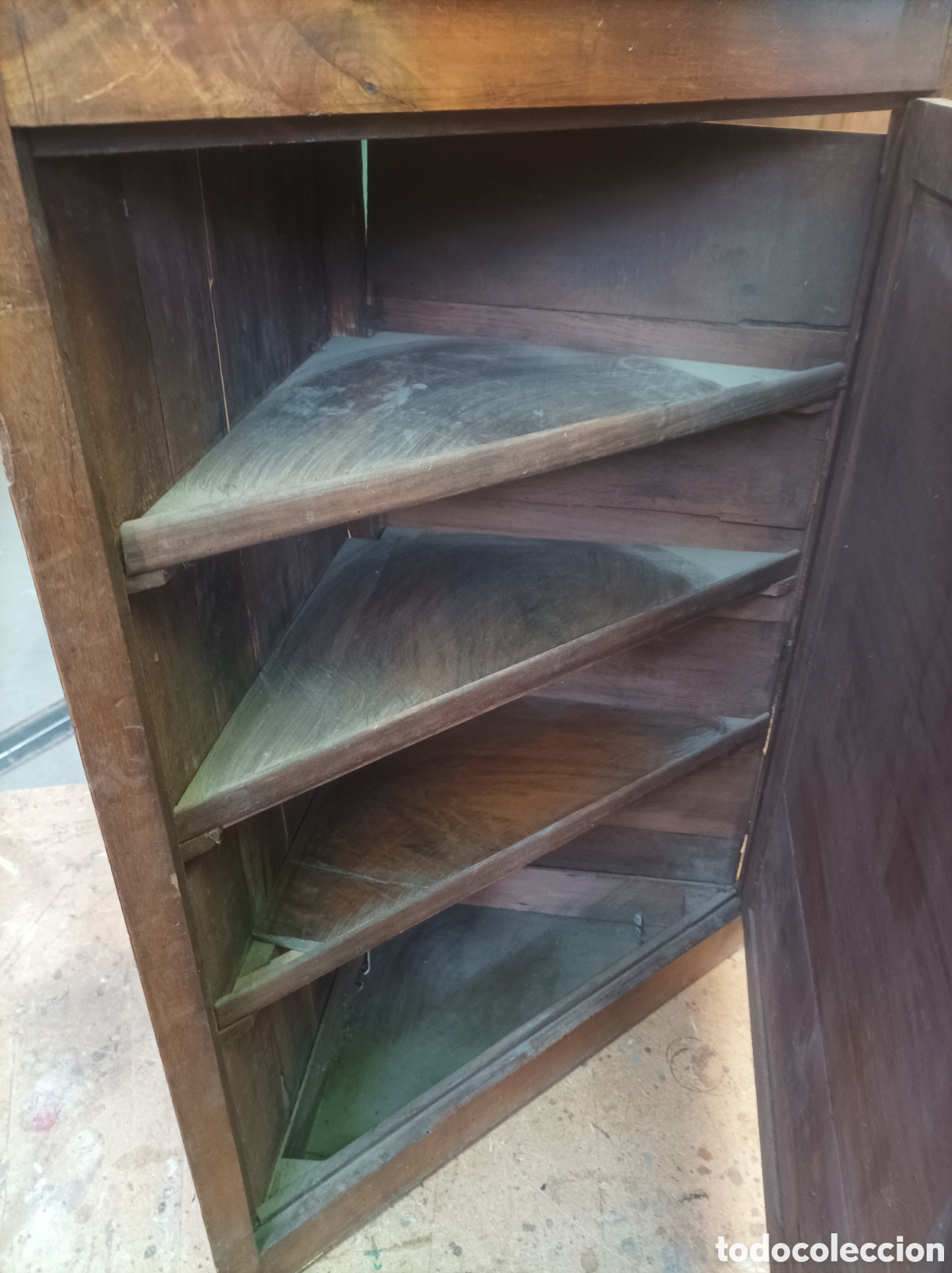 Antig&uuml;edades: Rinconera. Confitiere. Mueble de esquina - Foto 7