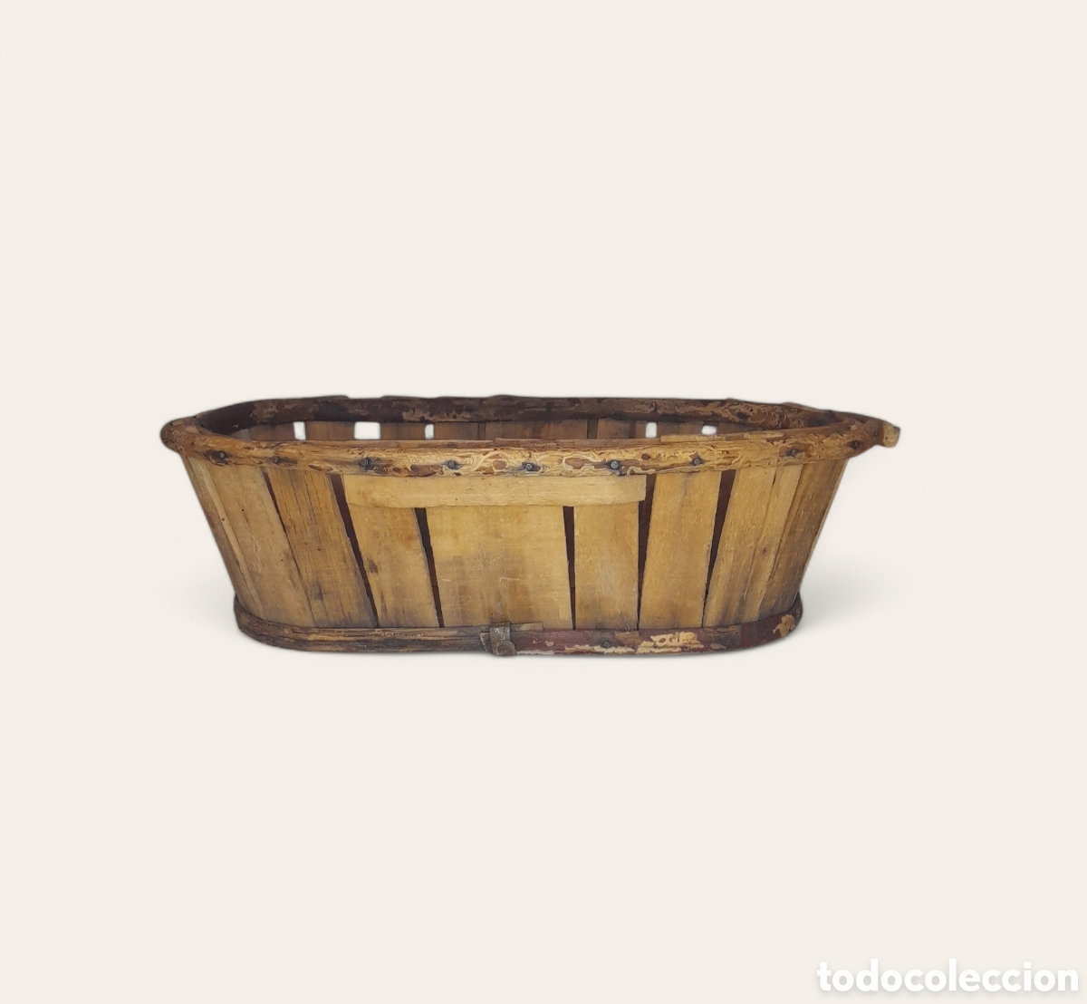 Antig&uuml;edades: Barquilla de fruta antigua. - Foto 2