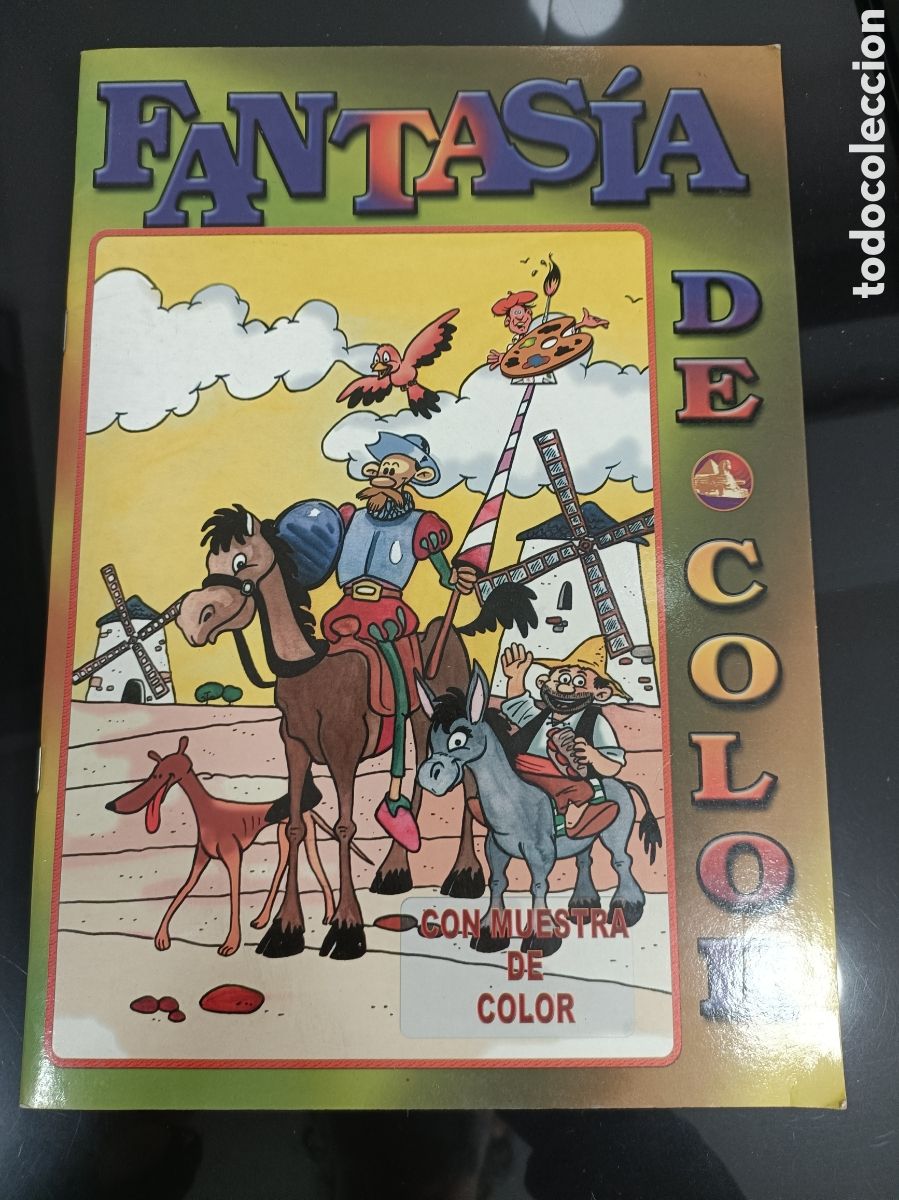 Antig&uuml;edades: Fantas&iacute;a de Color Editorial Esfinge Don quijote de la mancha