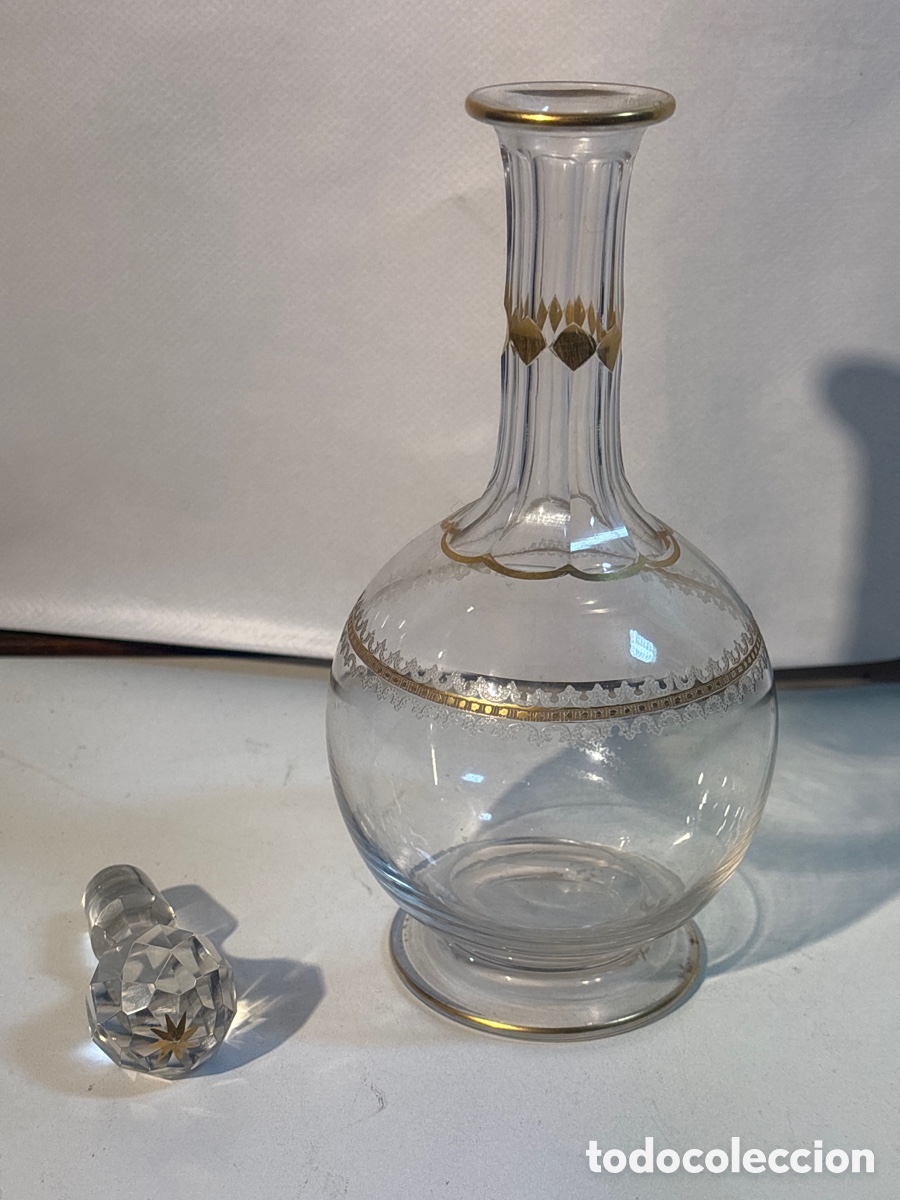Antig&uuml;edades: Botella para licor Siglo XIX. - Foto 2