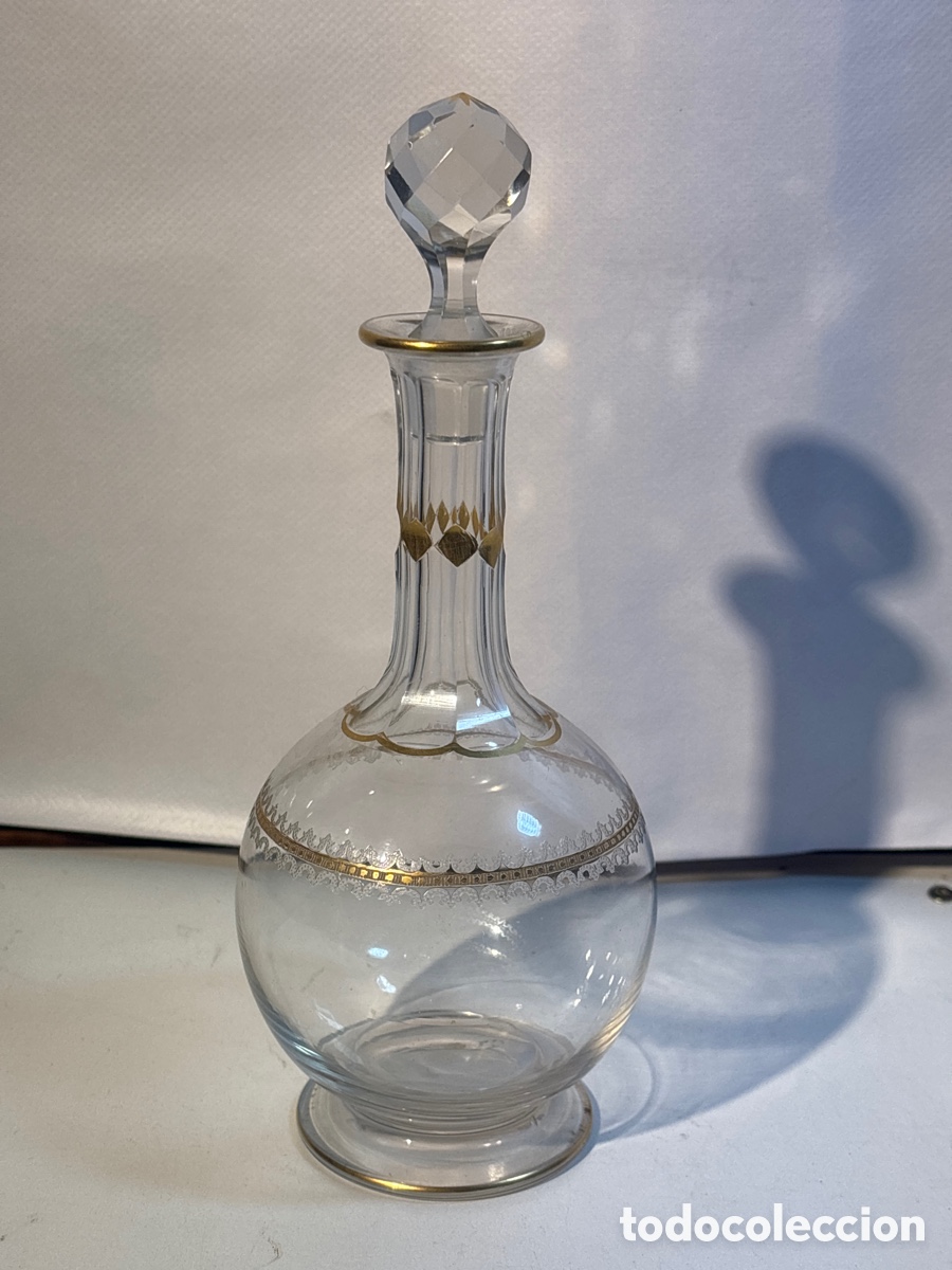 Antig&uuml;edades: Botella para licor Siglo XIX. - Foto 1
