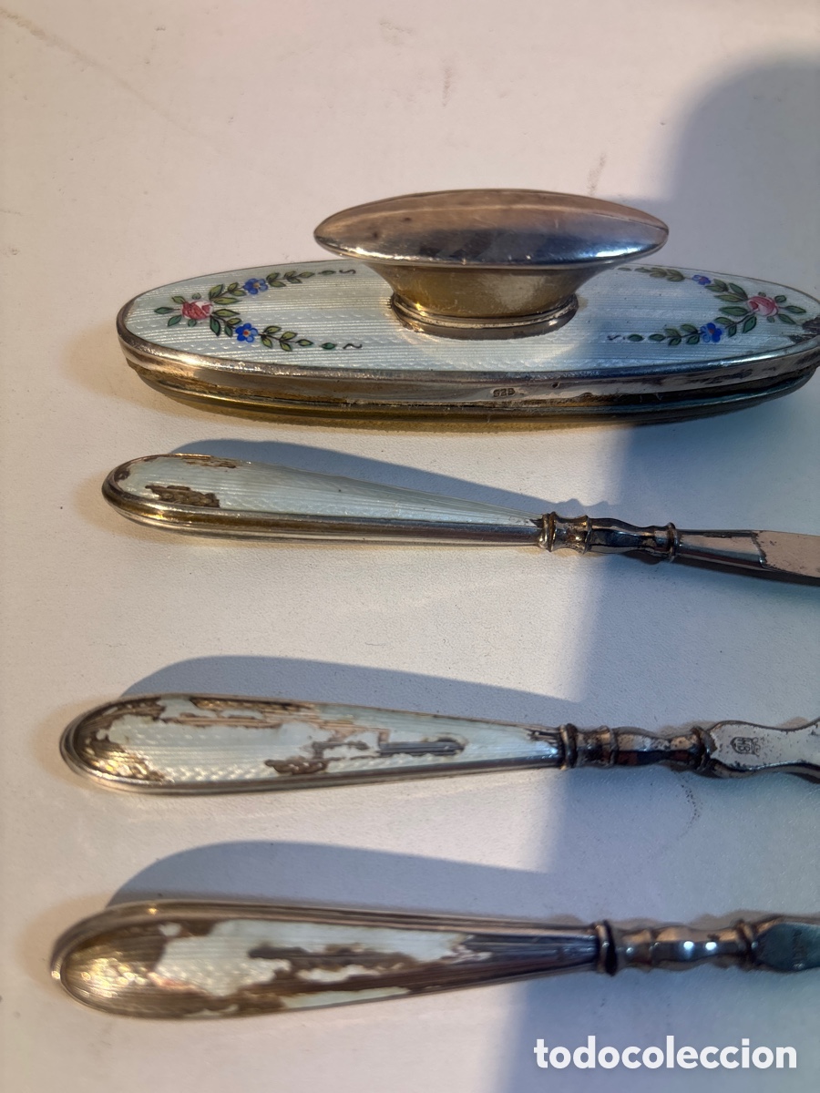 Antig&uuml;edades: Juego de manicura en Plata - Foto 3