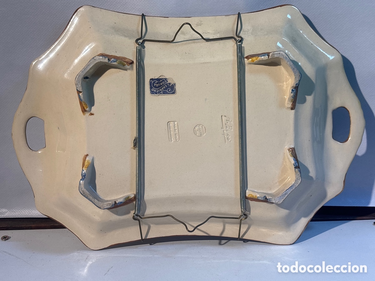 Antig&uuml;edades: Bandeja cer&aacute;mica Peyr&oacute; - Foto 5