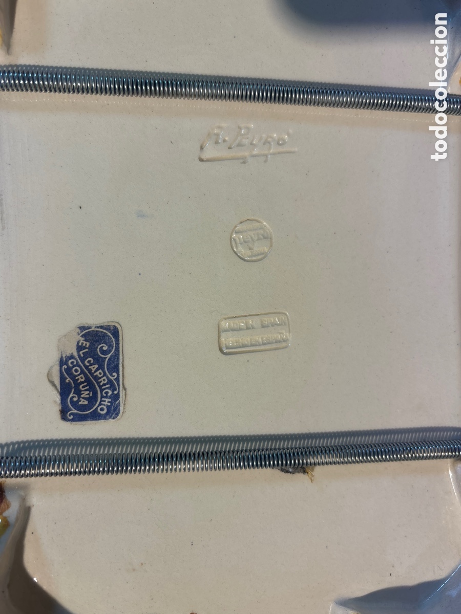 Antig&uuml;edades: Bandeja cer&aacute;mica Peyr&oacute; - Foto 6