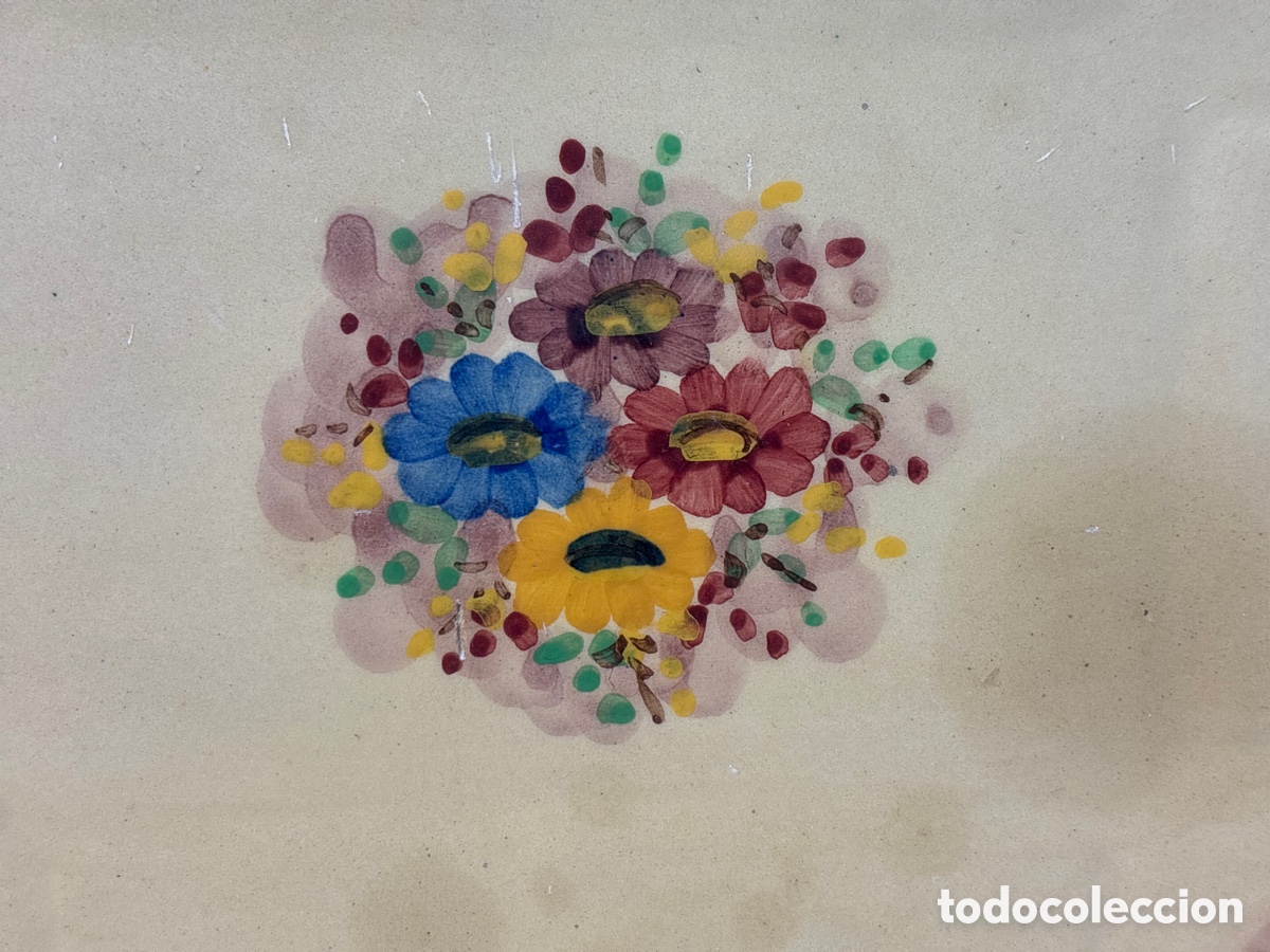 Antig&uuml;edades: Bandeja cer&aacute;mica Peyr&oacute; - Foto 2
