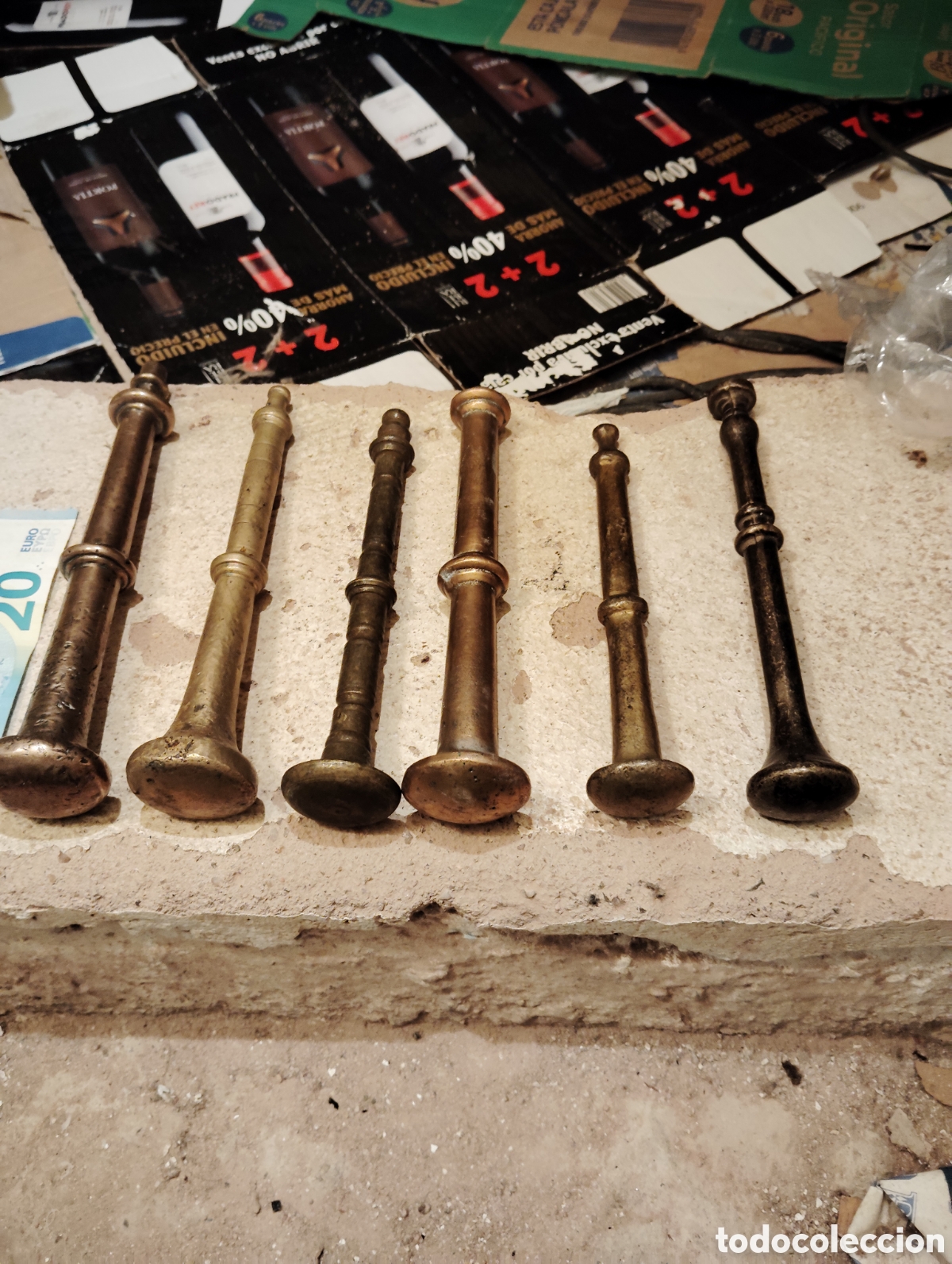 Antig&uuml;edades: Mazas d morteros d bronce - Foto 2